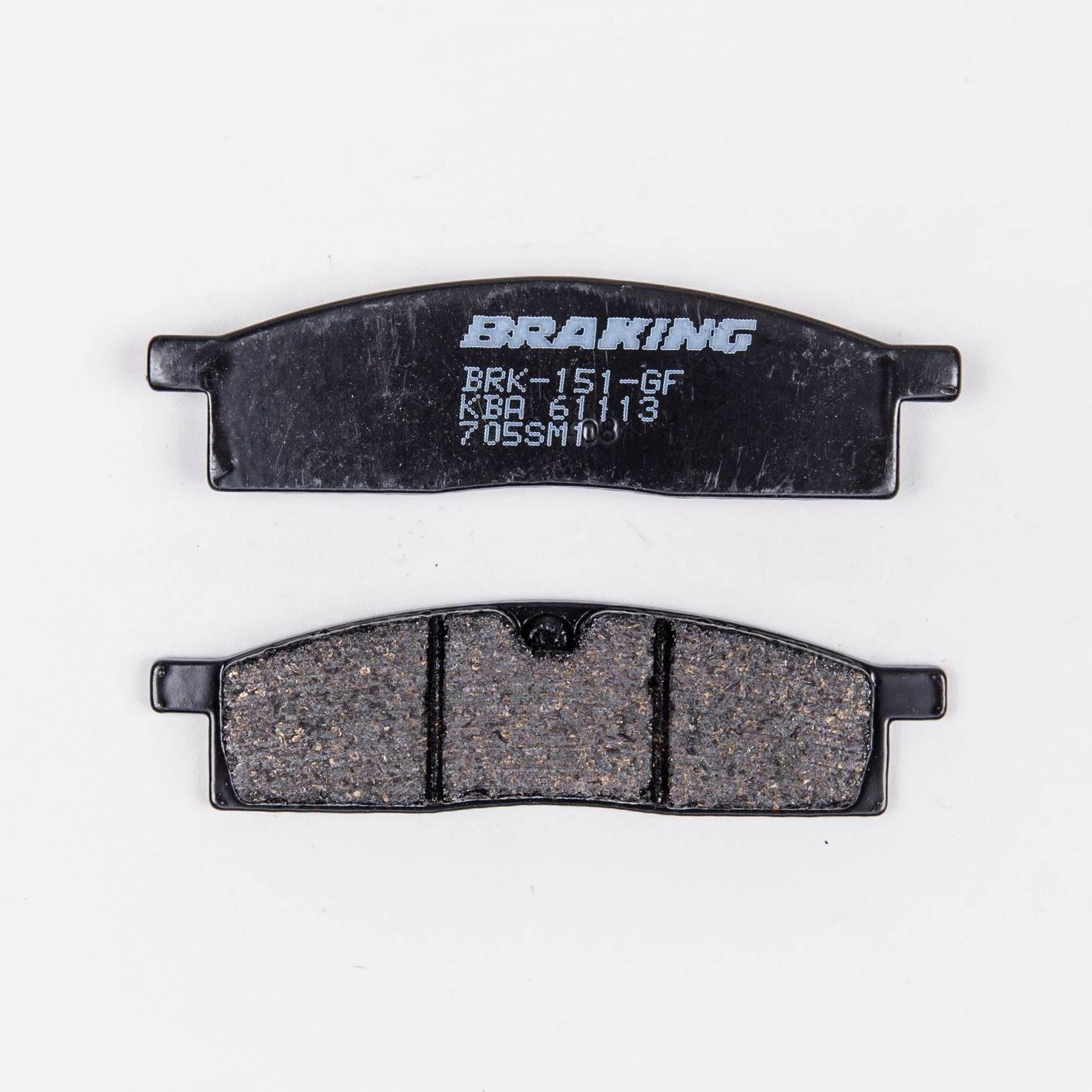 Klocki hamulcowe braking semi metallic 705sm1