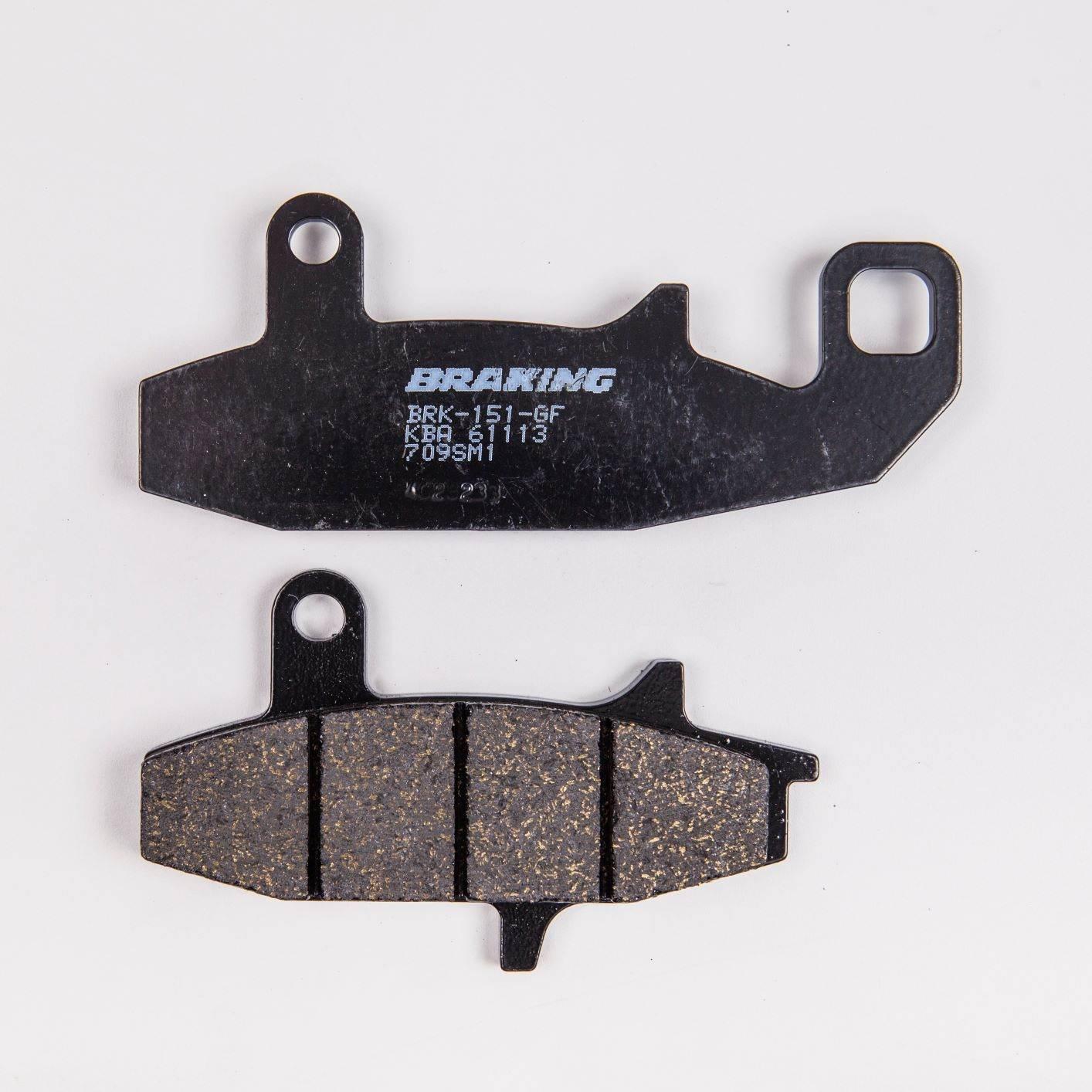 Klocki hamulcowe braking semi metallic 709sm1