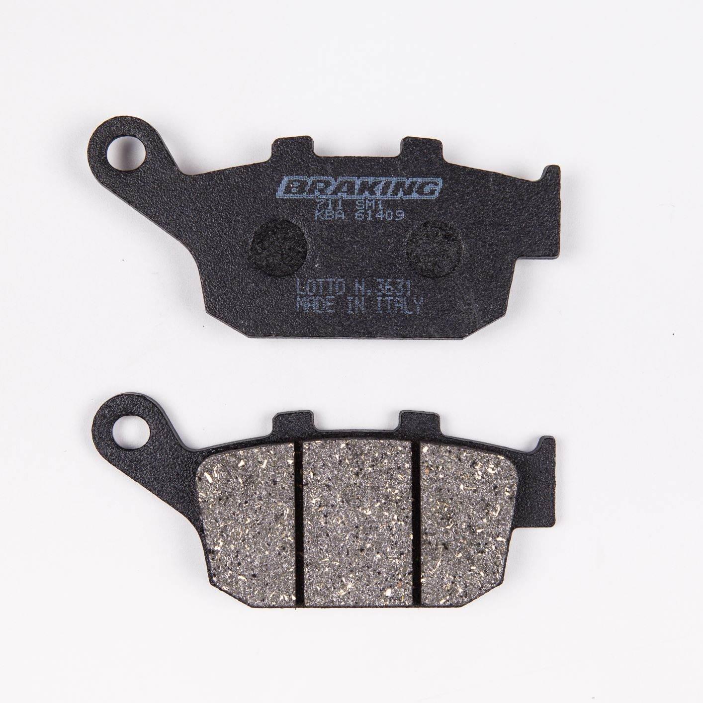 Klocki hamulcowe braking semi metallic 711sm1