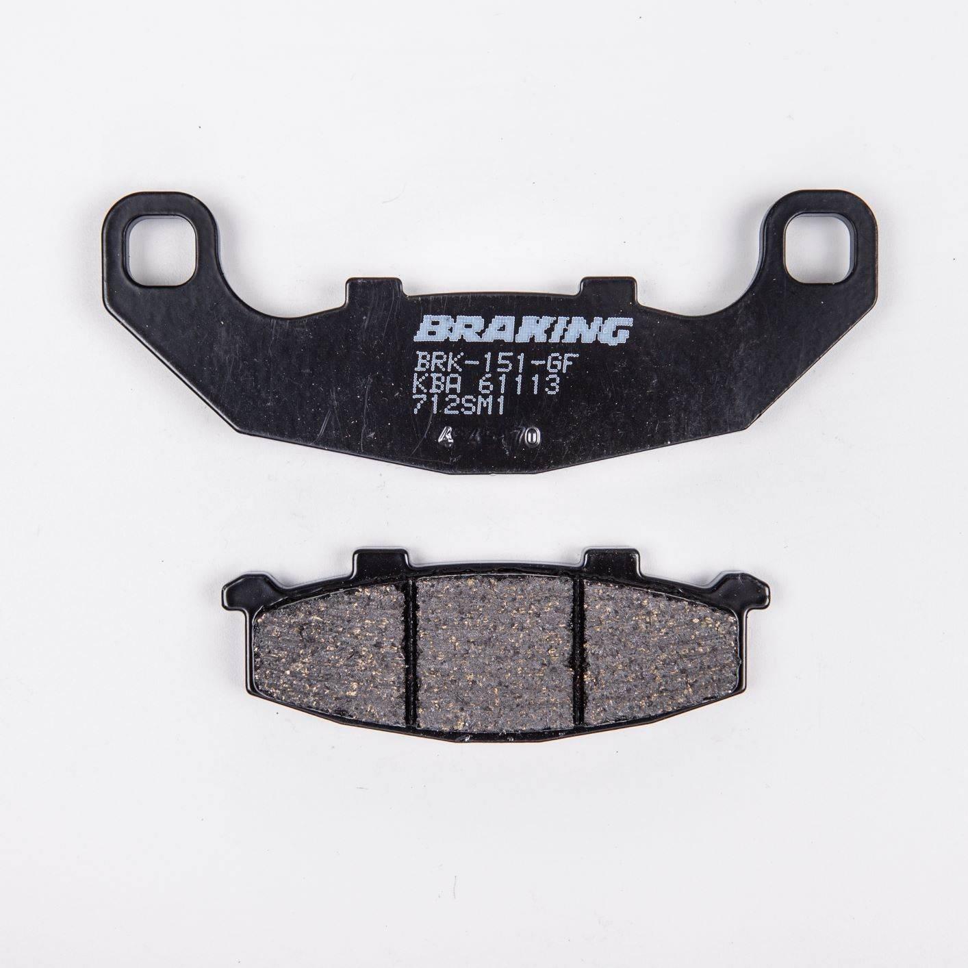 Klocki hamulcowe braking semi metallic 712sm1