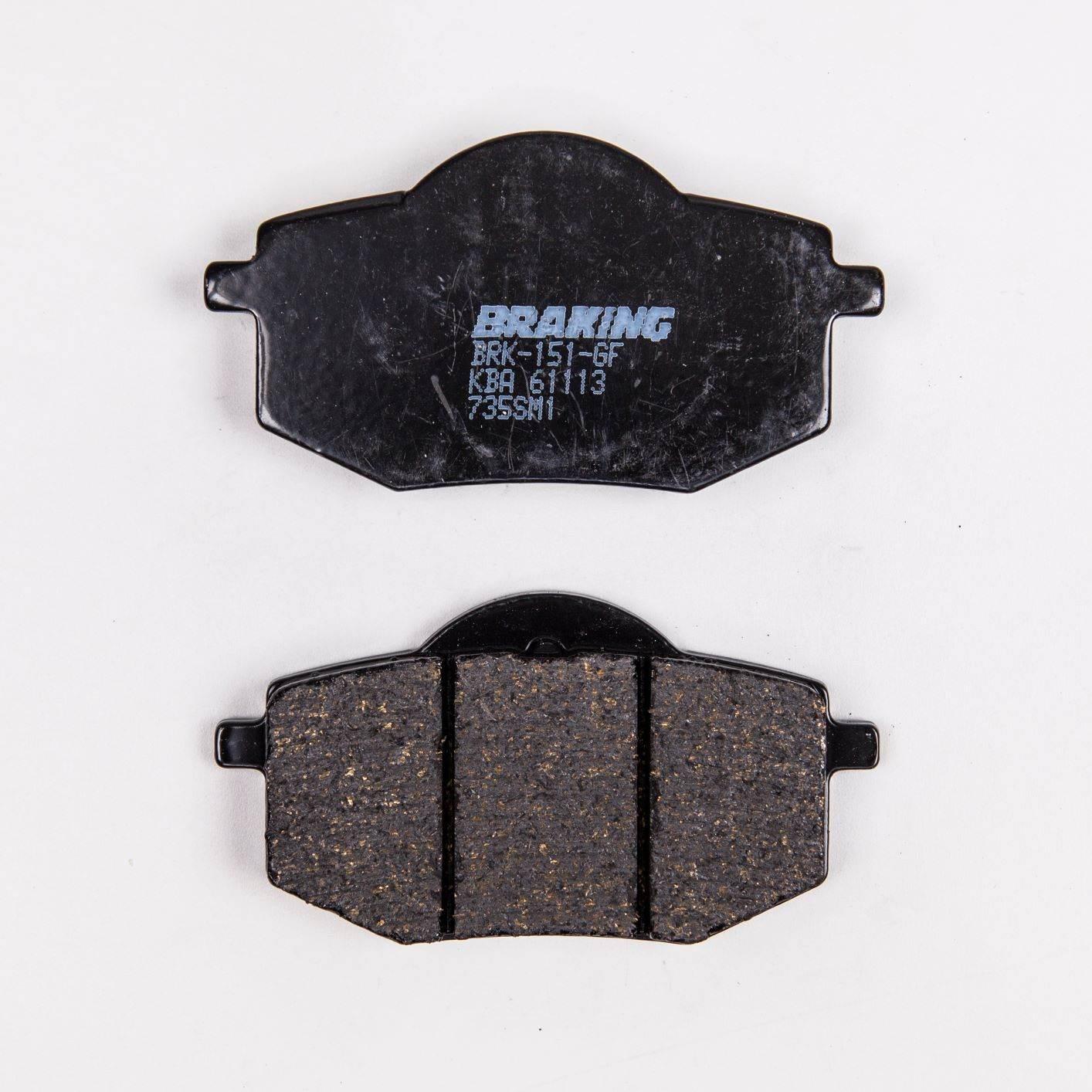 Klocki hamulcowe braking semi metallic 735sm1