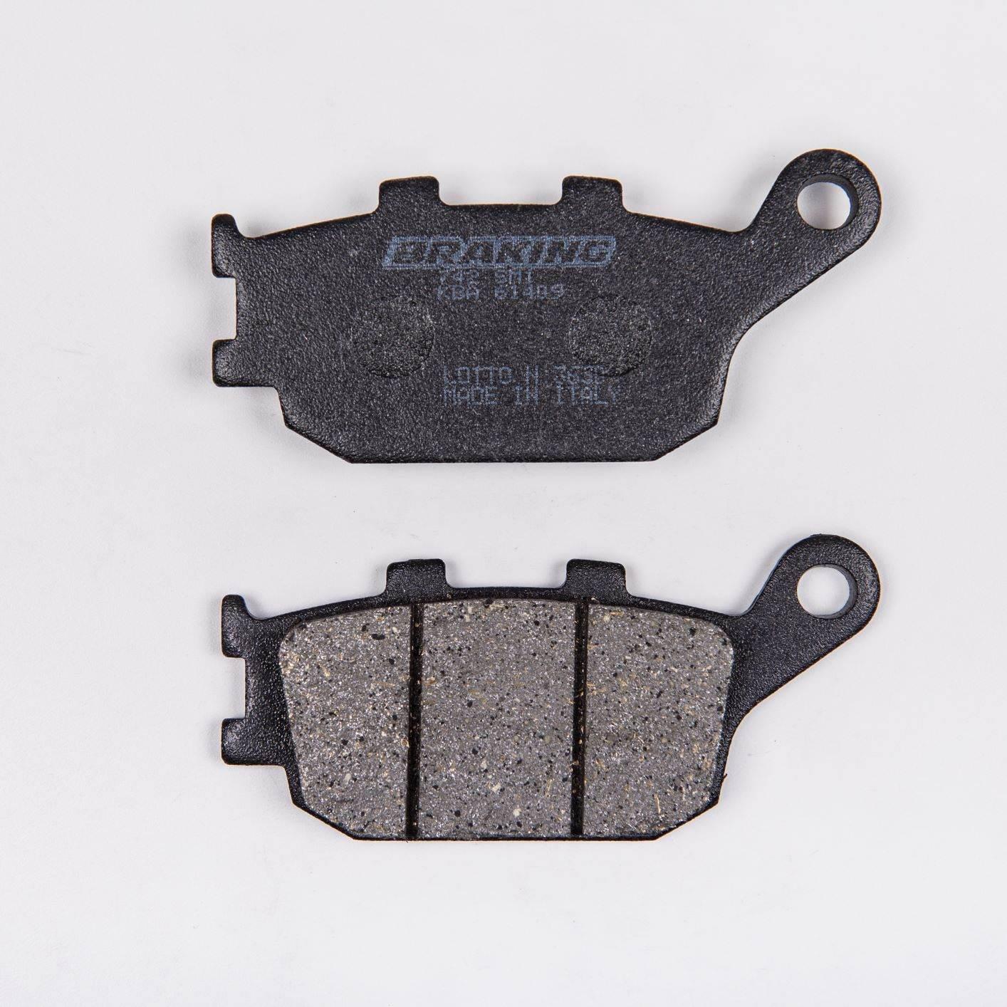 Klocki hamulcowe braking semi metallic 742sm1