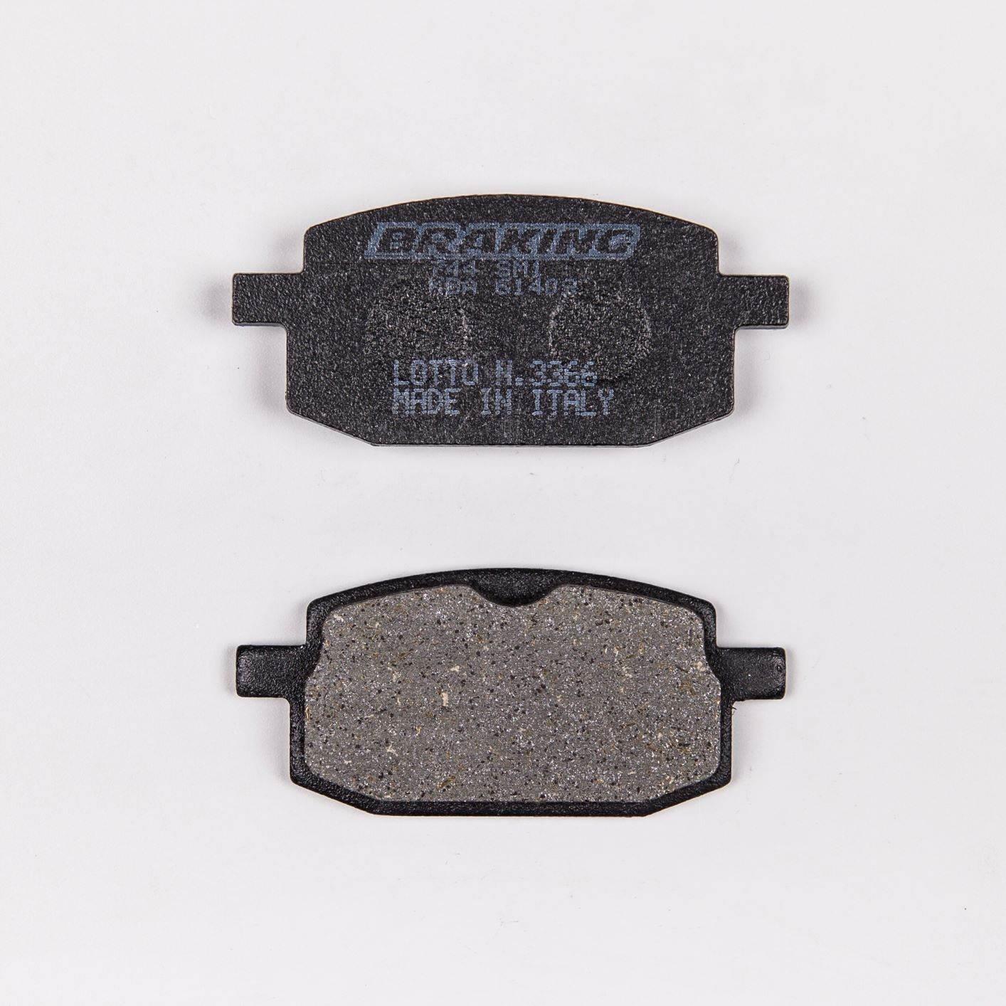Klocki hamulcowe braking semi metallic 744sm1