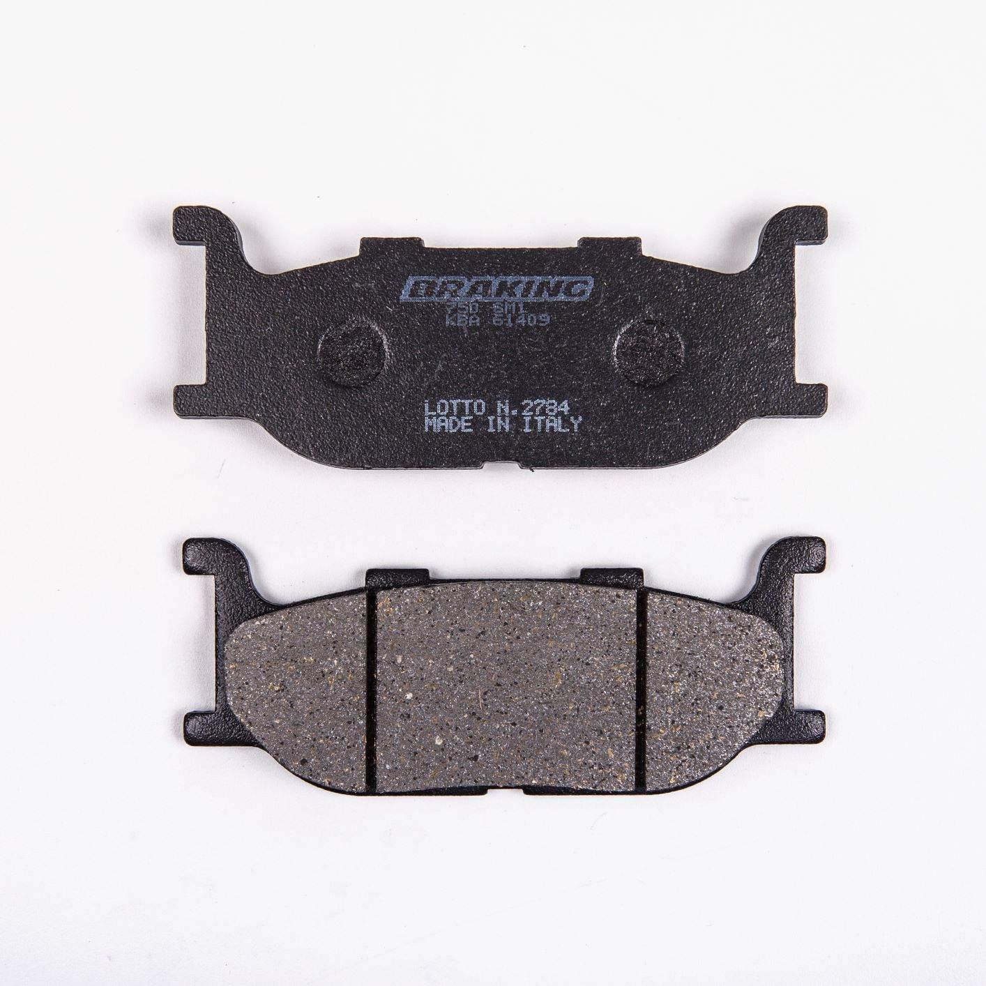 Klocki hamulcowe braking semi metallic 750sm1