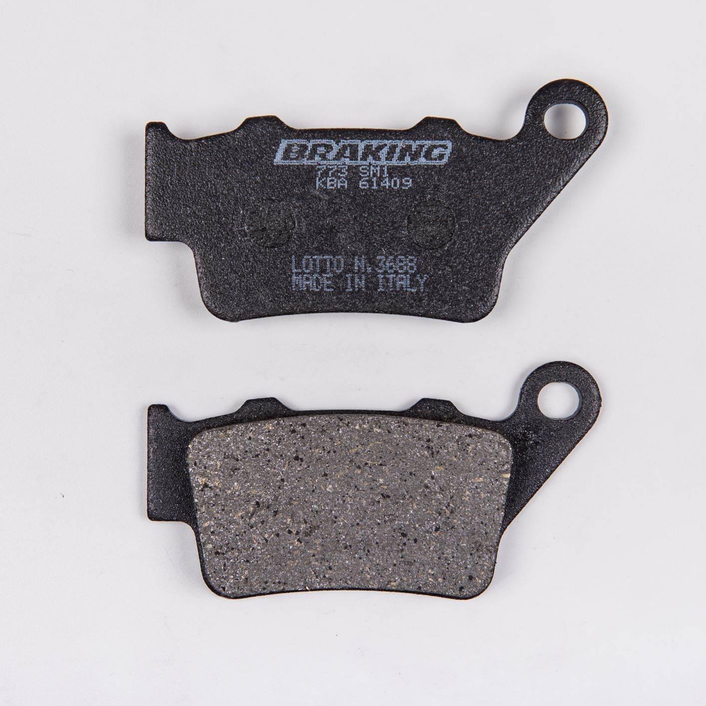 Klocki hamulcowe braking semi metallic 773sm1