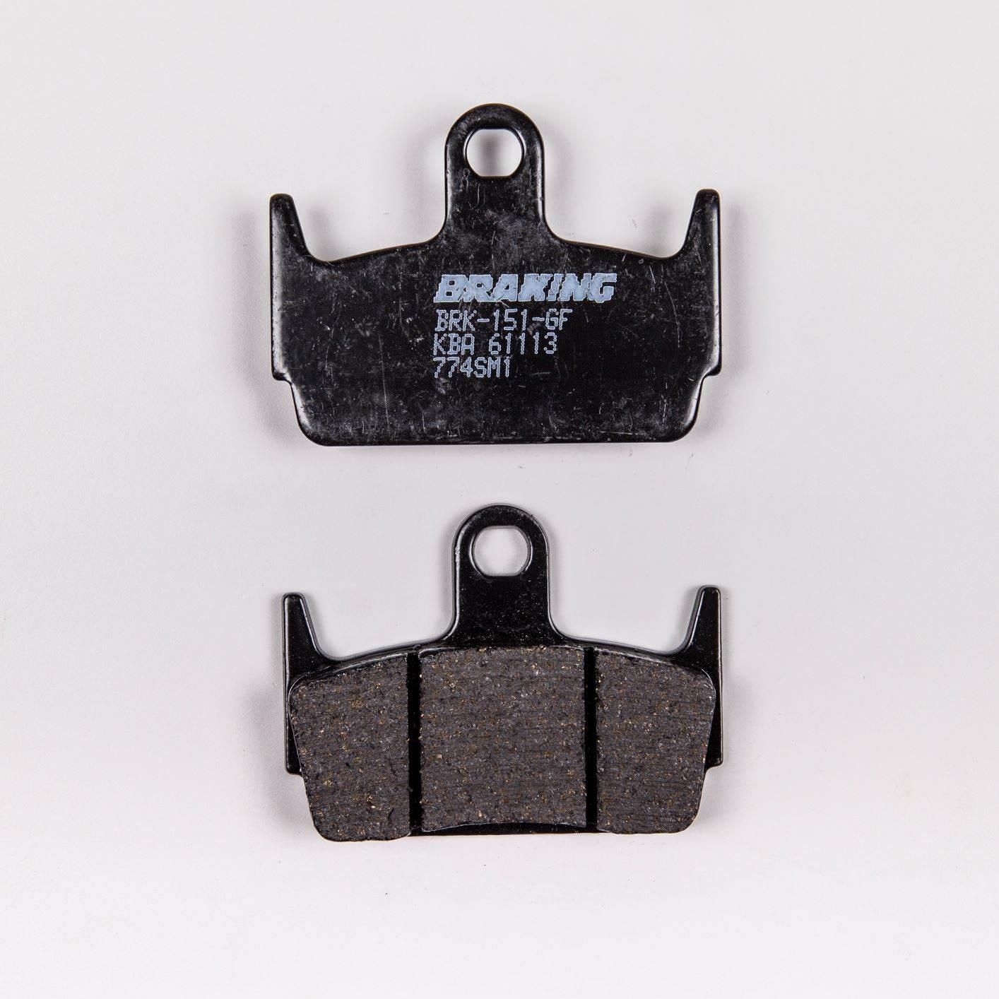 Klocki hamulcowe braking semi metallic 774sm1