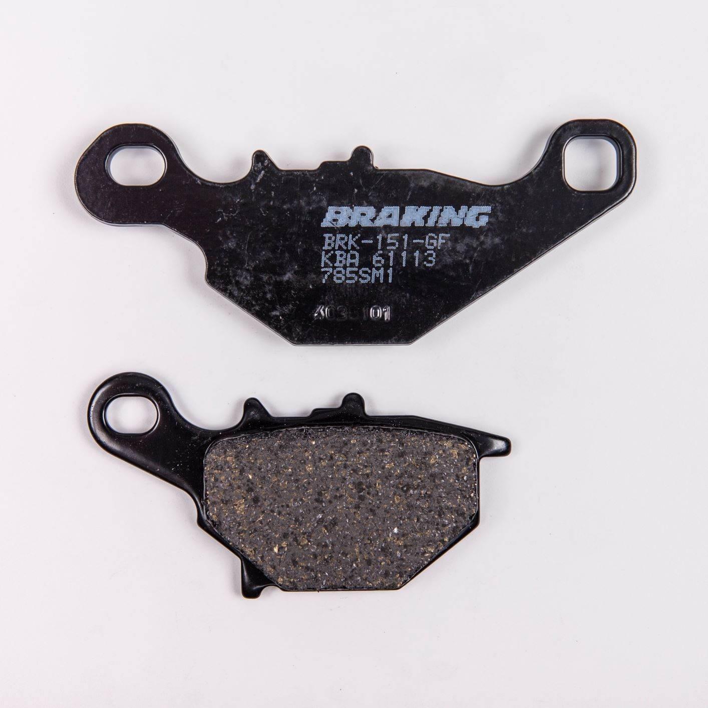 Klocki hamulcowe braking semi metallic 785sm1