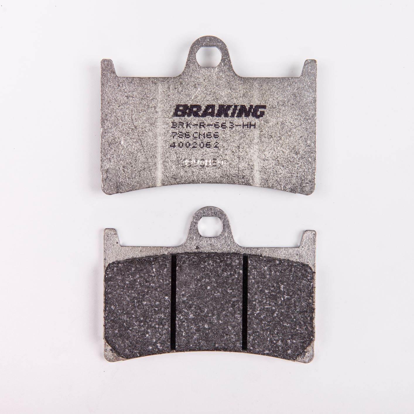 Klocki hamulcowe braking semi metallic race 786cm66