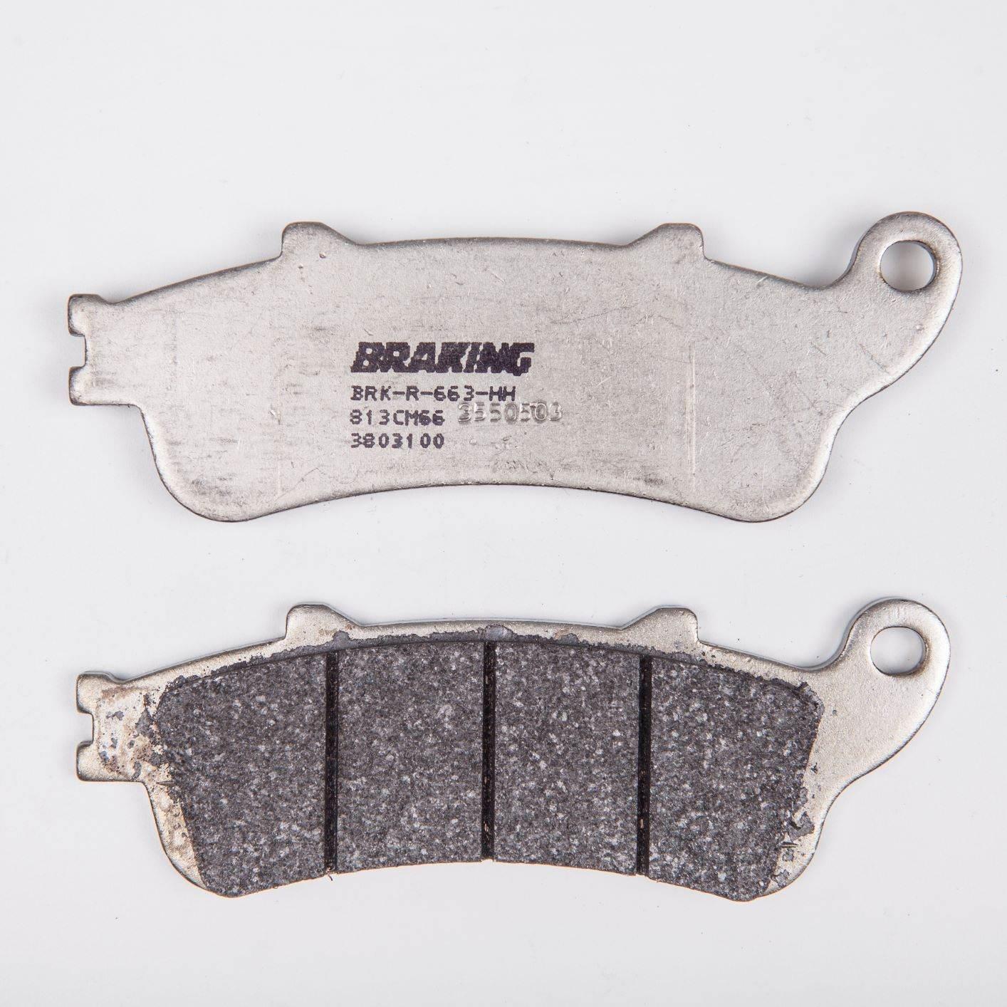 Klocki hamulcowe braking semi metallic race 813cm66