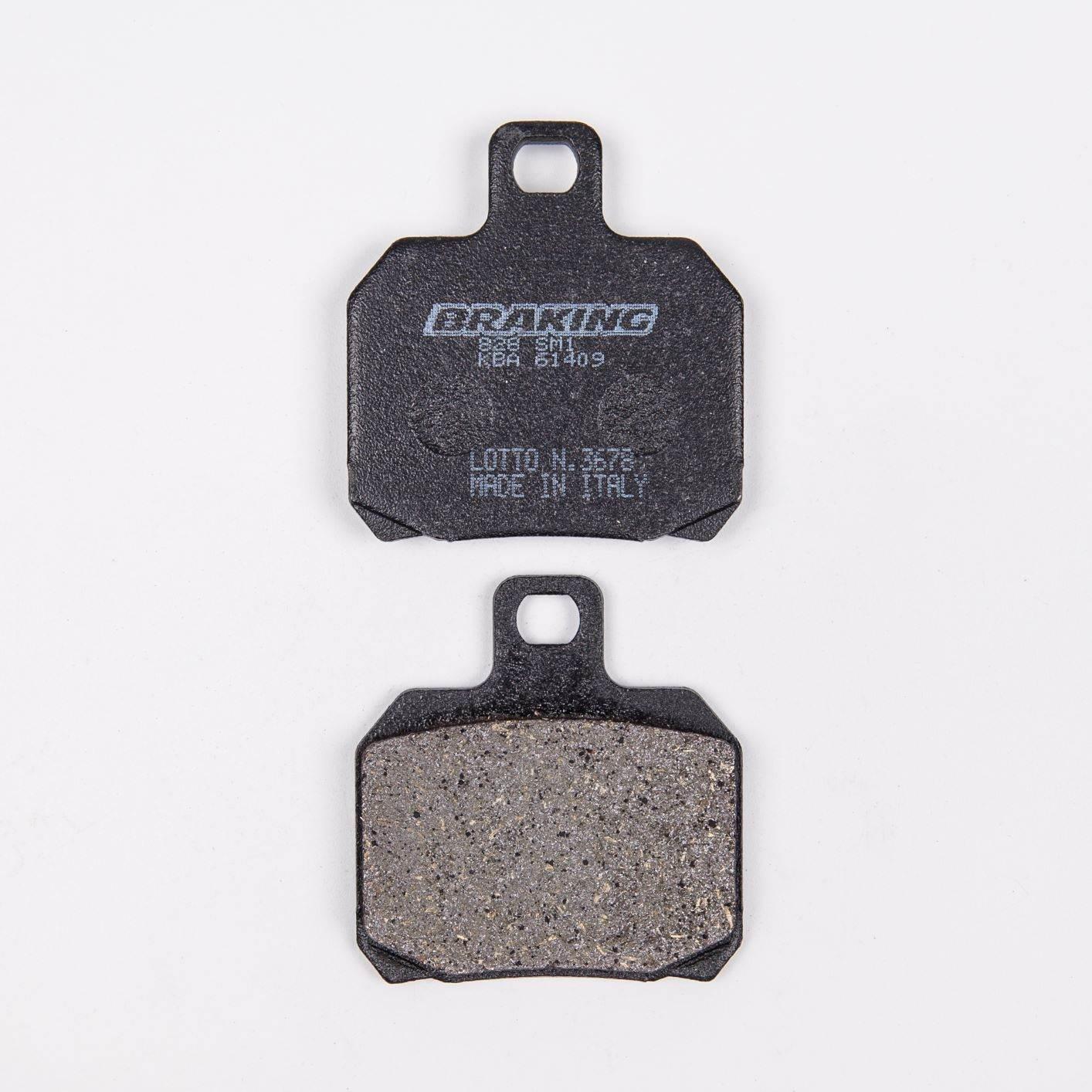 Klocki hamulcowe braking semi metallic 828sm1