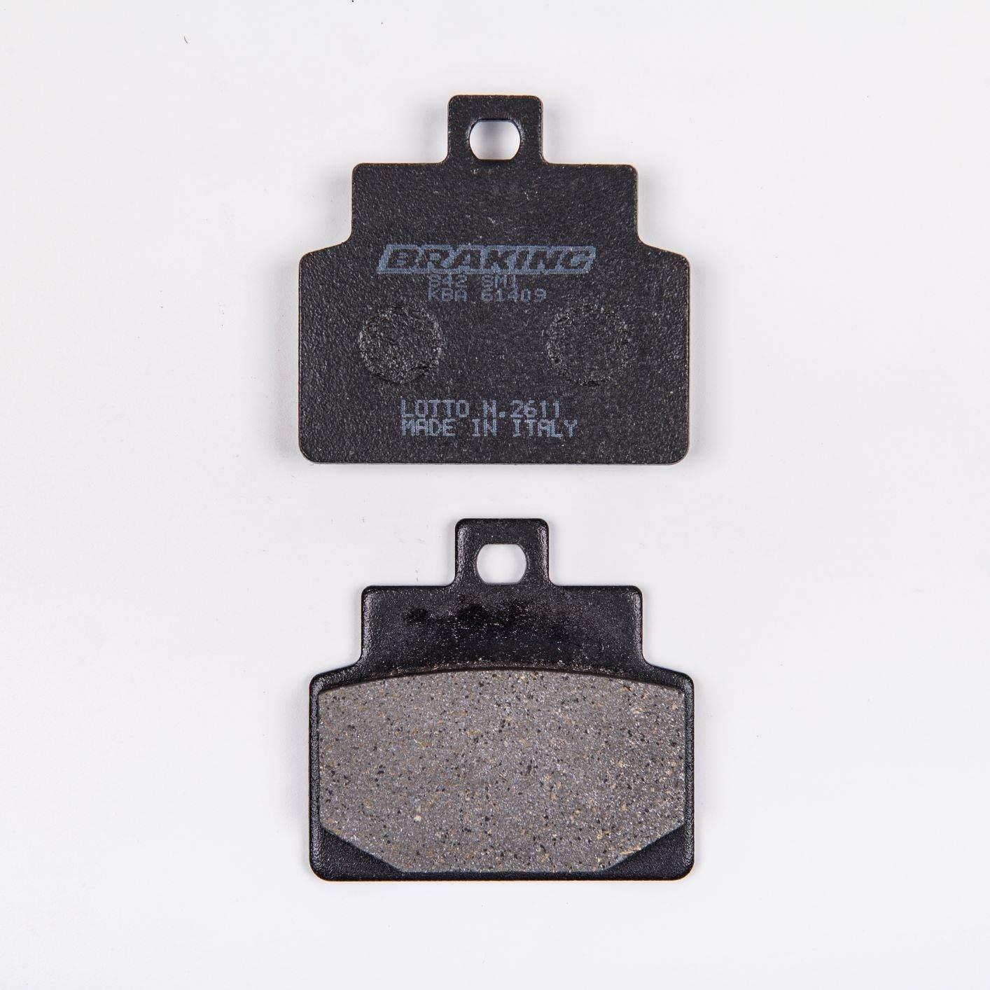 Klocki hamulcowe braking semi metallic 842sm1