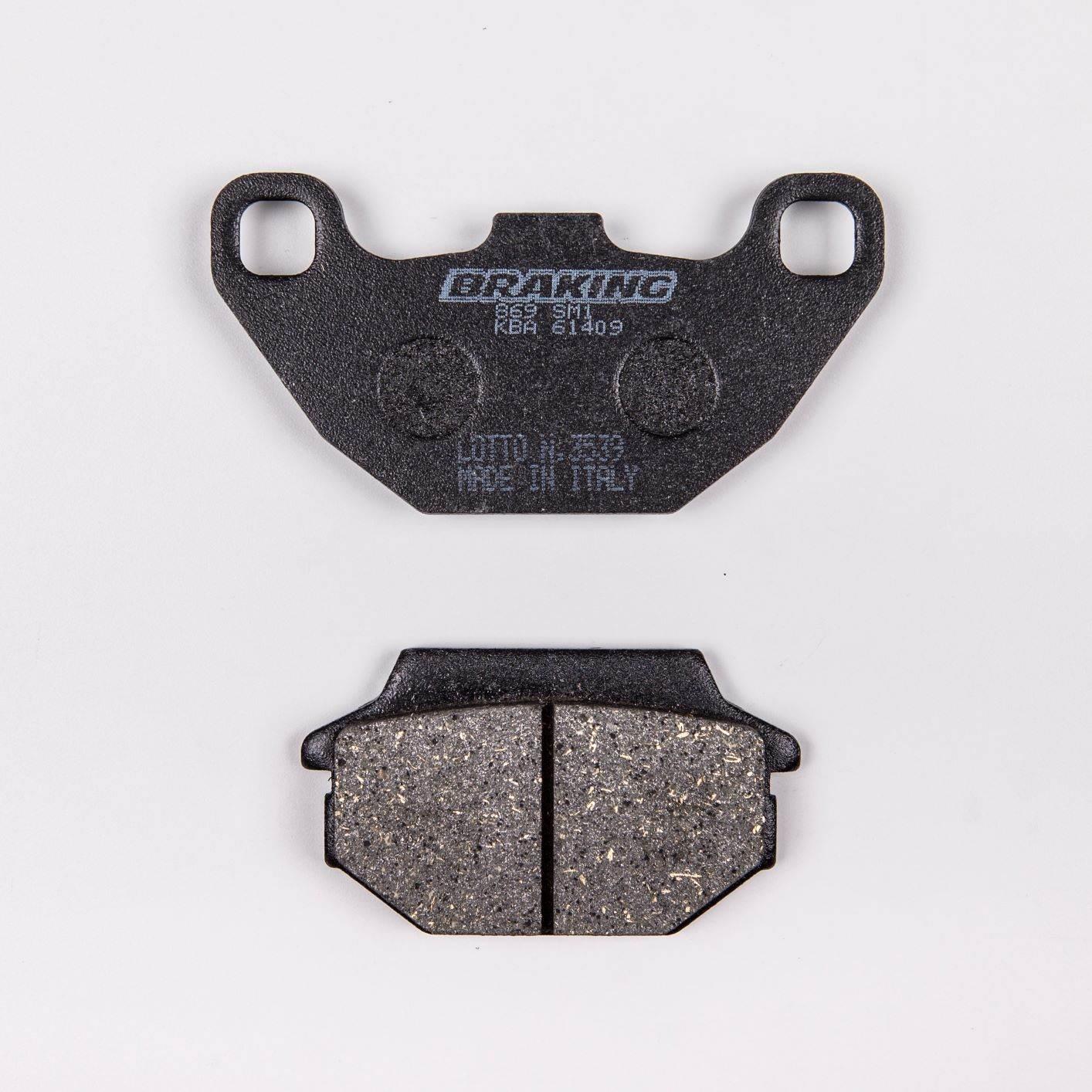 Klocki hamulcowe braking semi metallic 869sm1