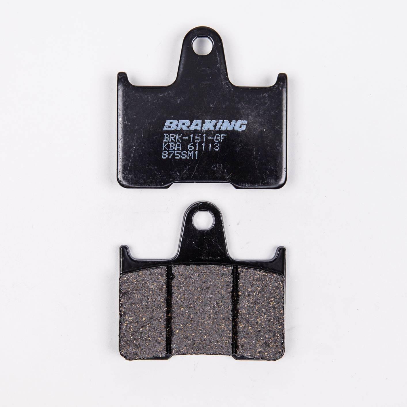 Klocki hamulcowe braking semi metallic 875sm1
