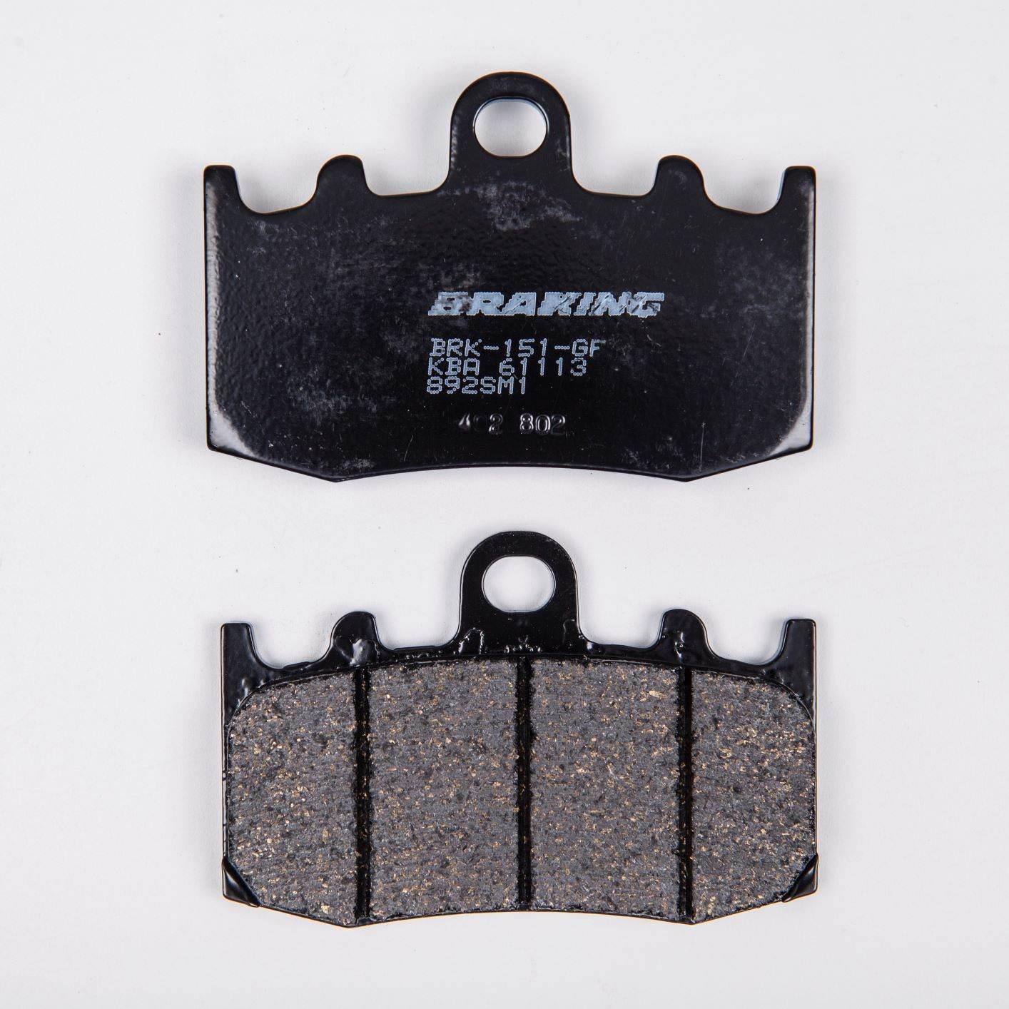 Klocki hamulcowe braking semi metallic 892sm1