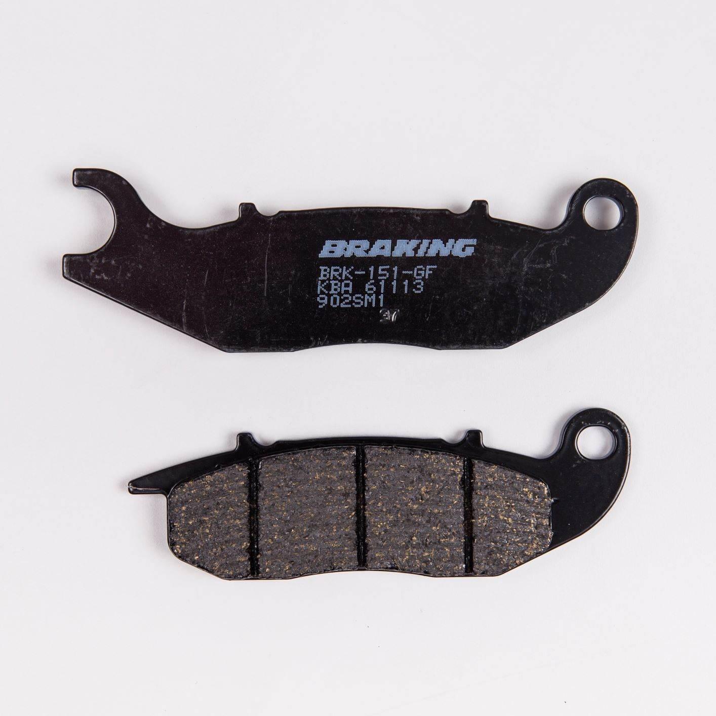 Klocki hamulcowe braking semi metallic 902sm1