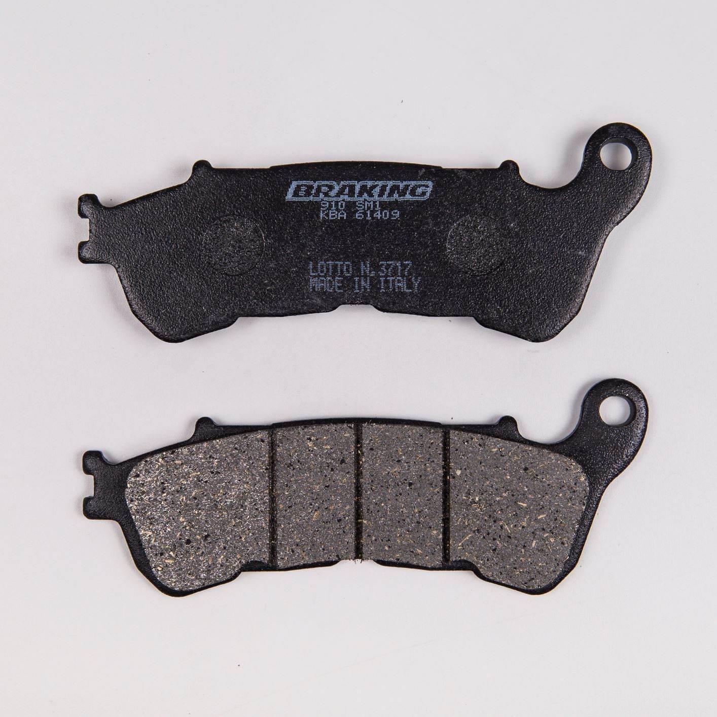 Klocki hamulcowe braking semi metallic 910sm1
