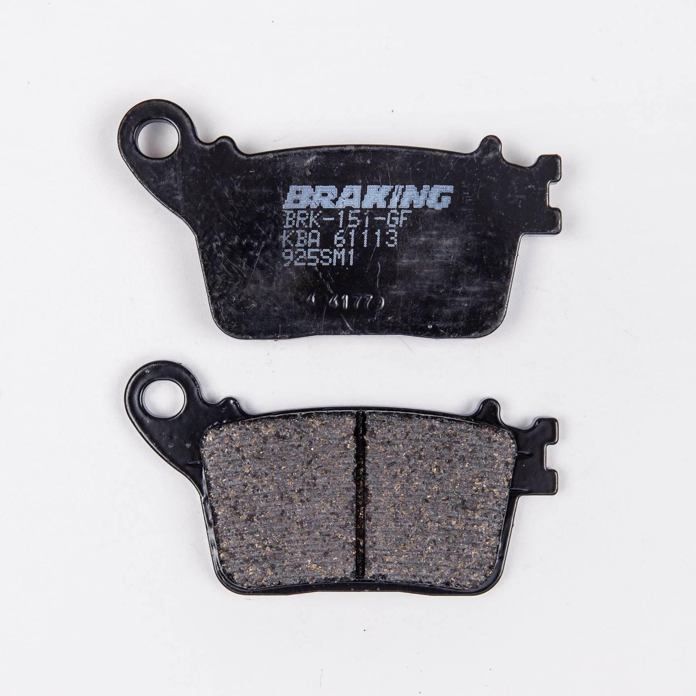 Klocki hamulcowe braking semi metallic 925sm1