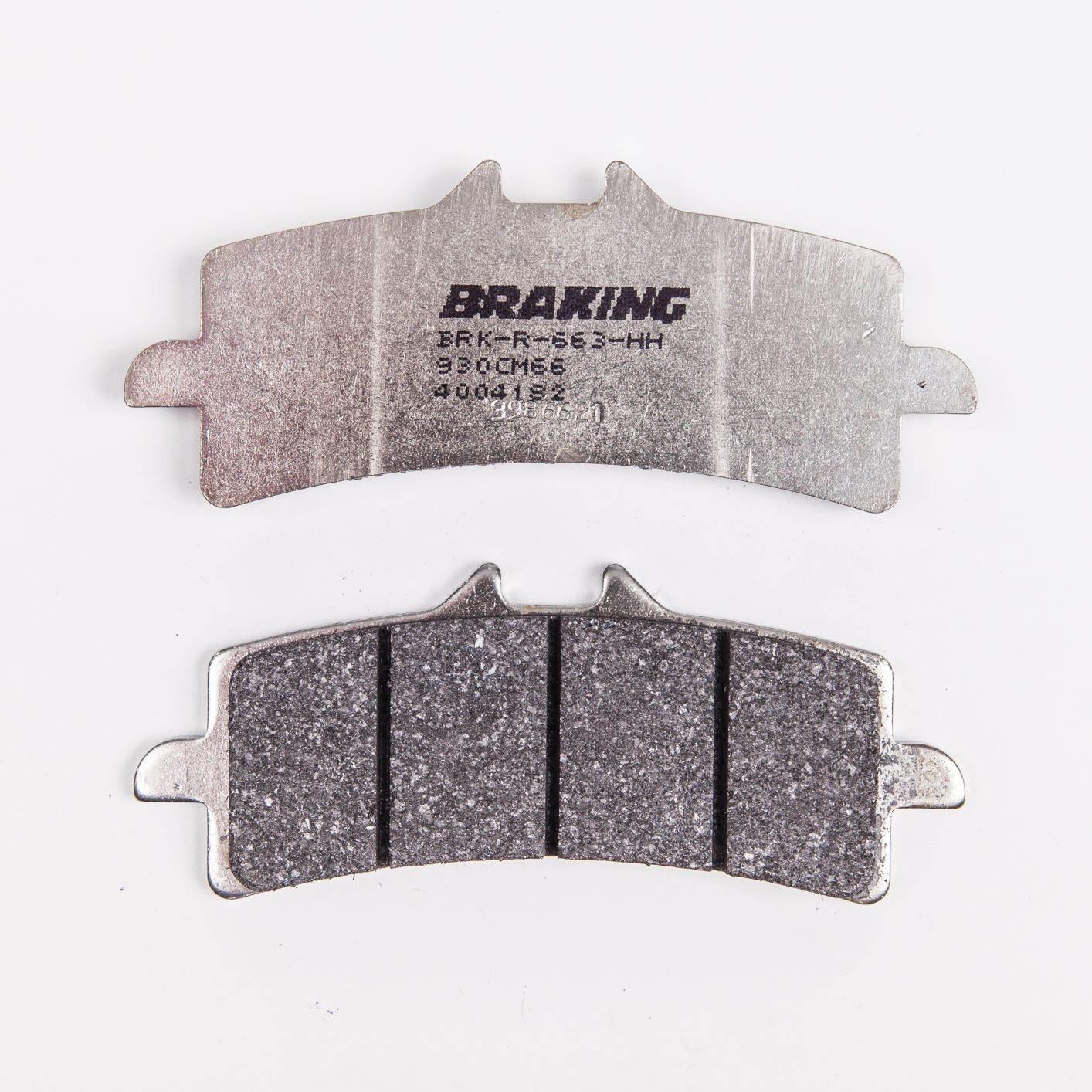 Klocki hamulcowe braking semi metallic race 930cm66