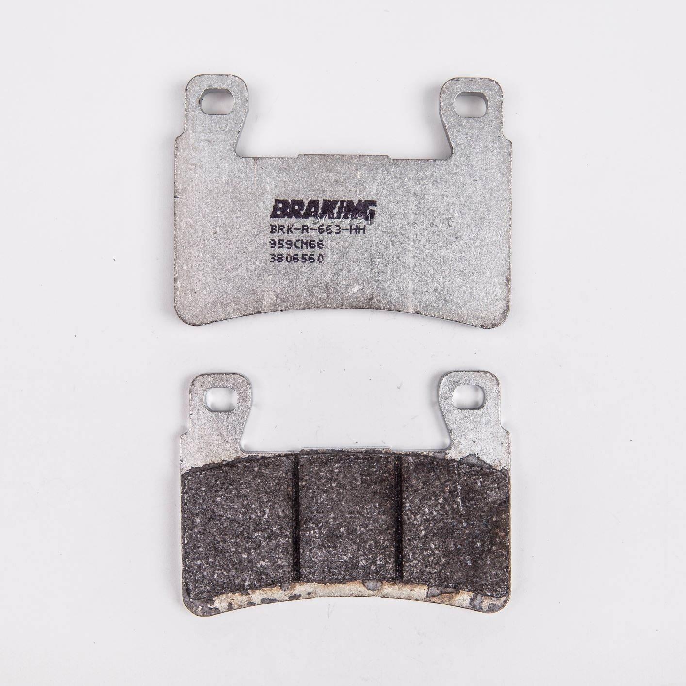 Klocki hamulcowe braking semi metallic race 959cm66