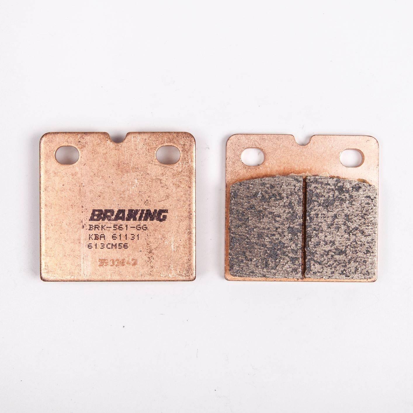Klocki hamulcowe braking sintered 613cm56 tylne