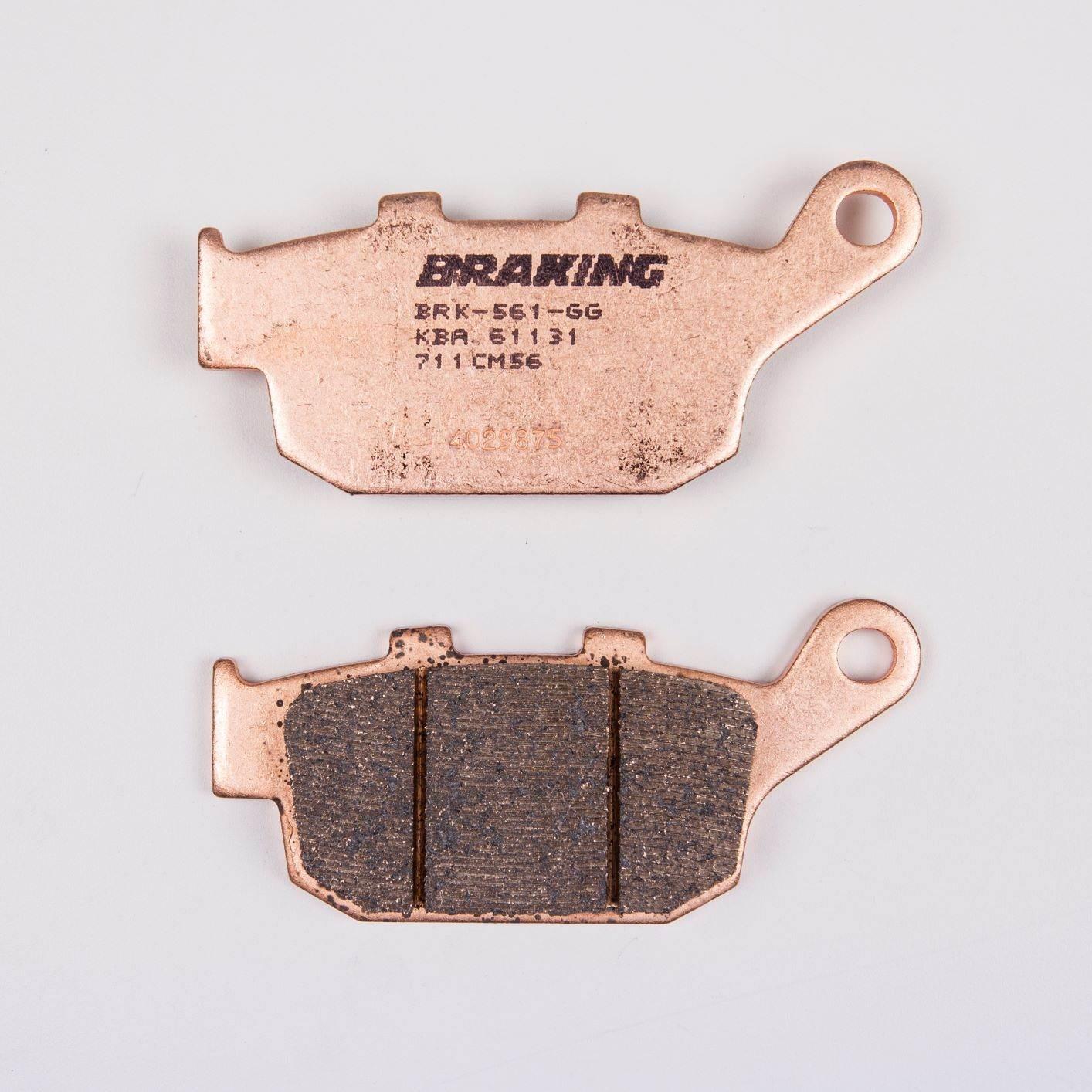 Klocki hamulcowe braking sintered 711cm56 tylne
