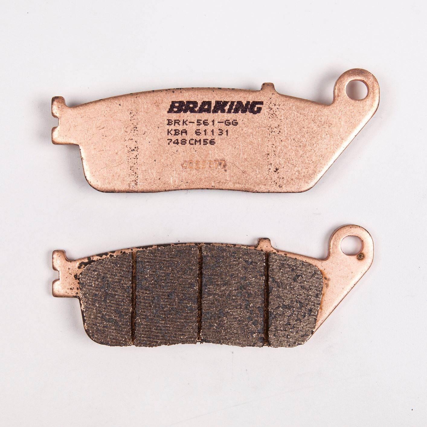 Klocki hamulcowe braking sintered 748cm56 tylne