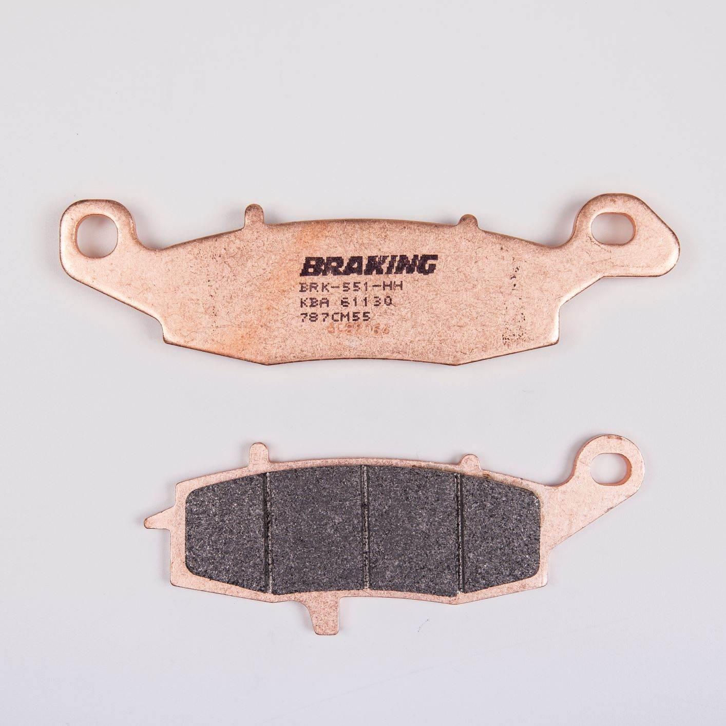 Klocki hamulcowe braking sintered 787cm55 przednie