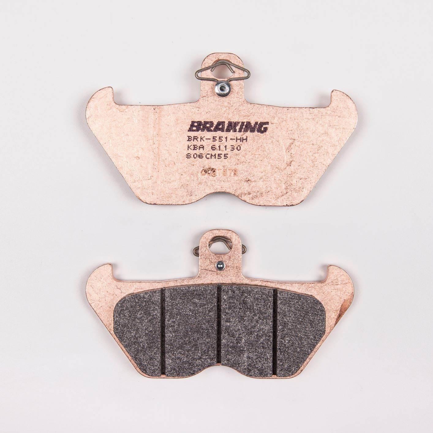 Klocki hamulcowe braking sintered 806cm55 przednie