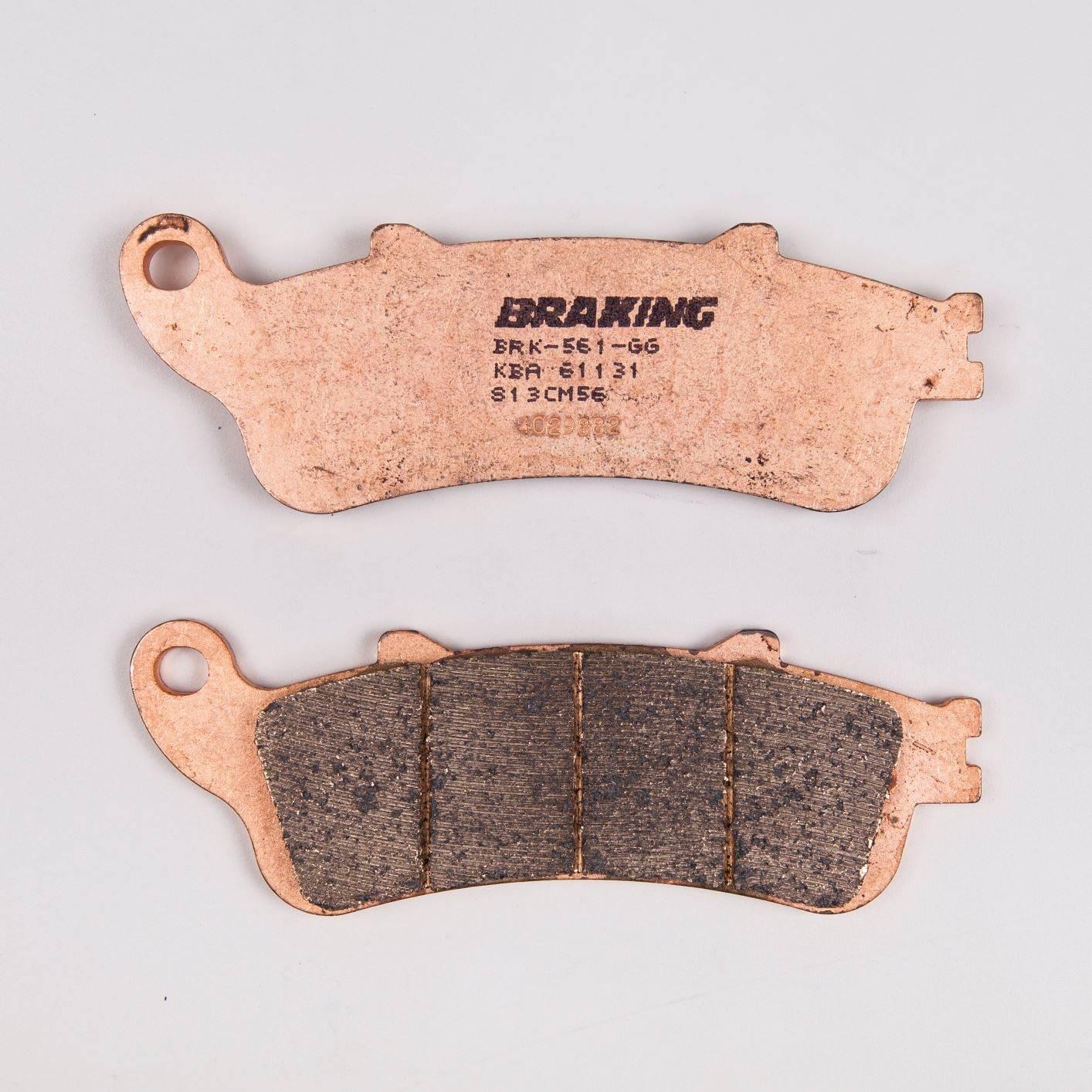 Klocki hamulcowe braking sintered 813cm56 tylne