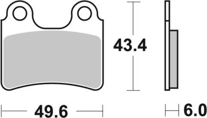 Klocki hamulcowe braking sintered 831cm46 offroad racing - zdjęcie 2