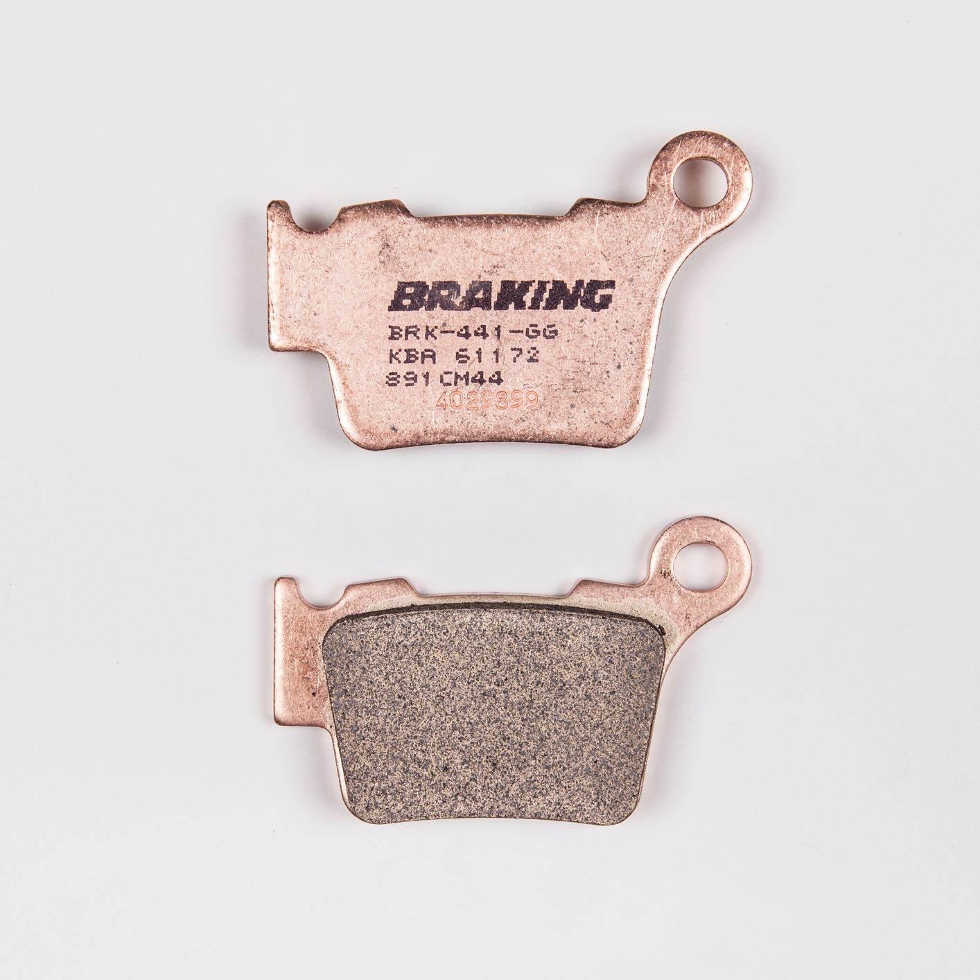 Klocki hamulcowe braking sintered 891cm44 offroad