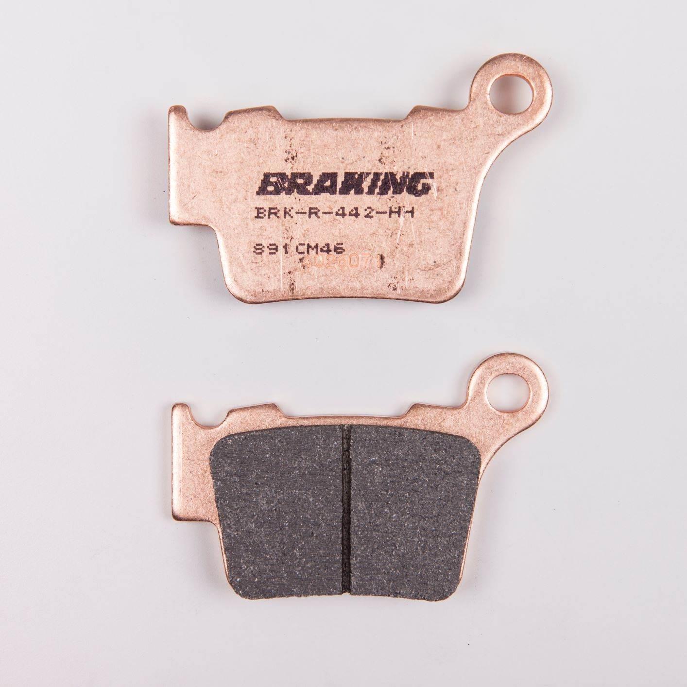 Klocki hamulcowe braking sintered 891cm46 offroad racing