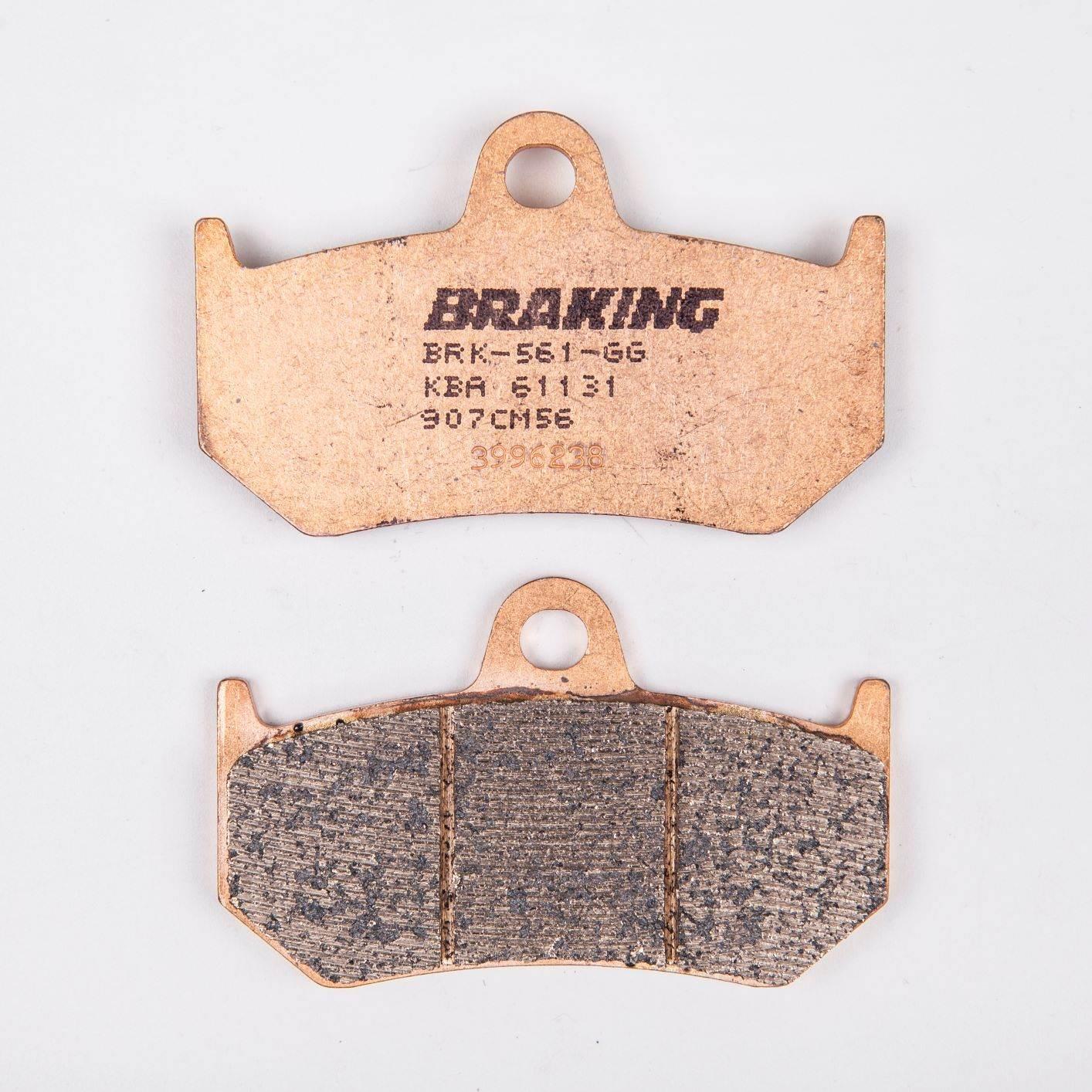 Klocki hamulcowe braking sintered 907cm56 tylne