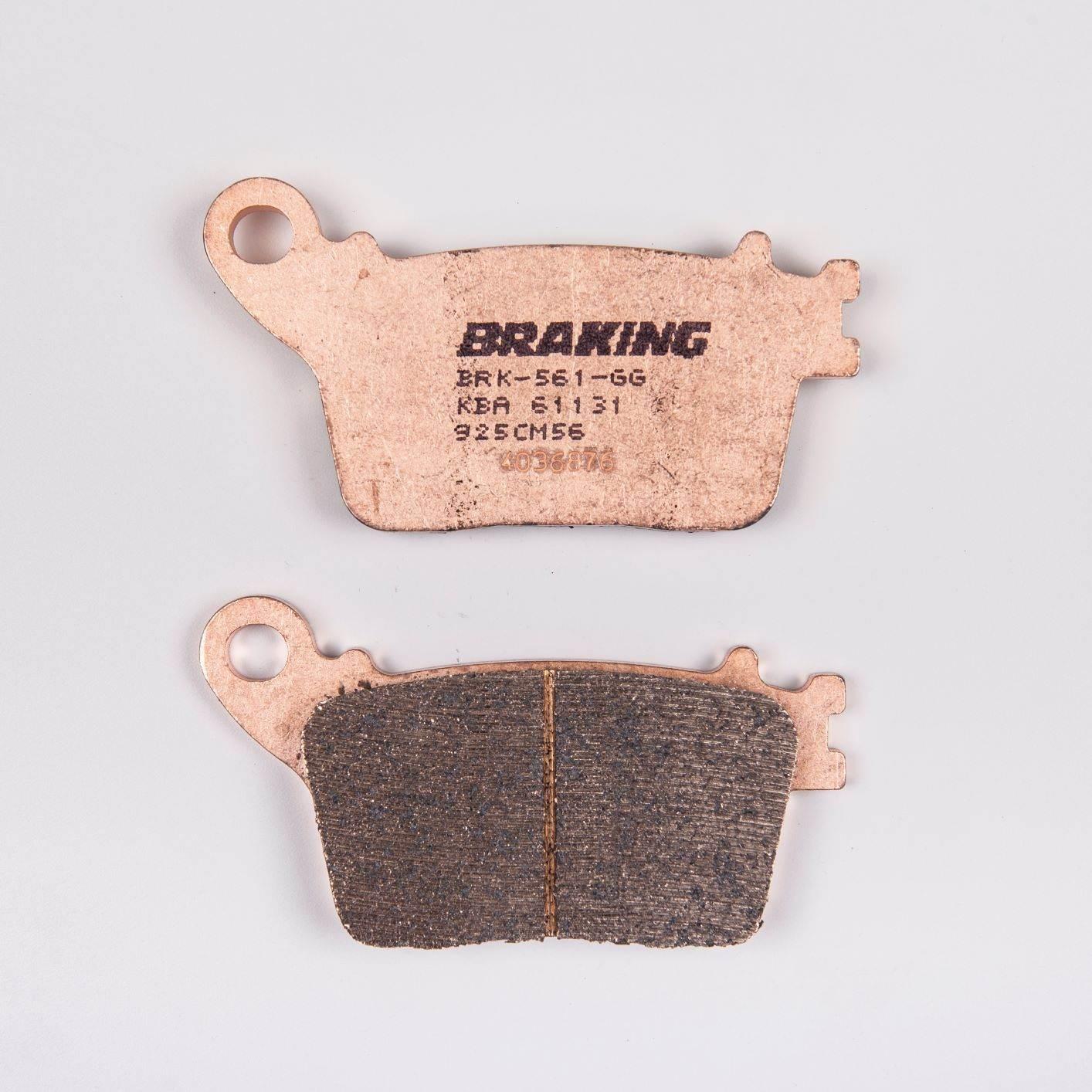 Klocki hamulcowe braking sintered 925cm56 tylne