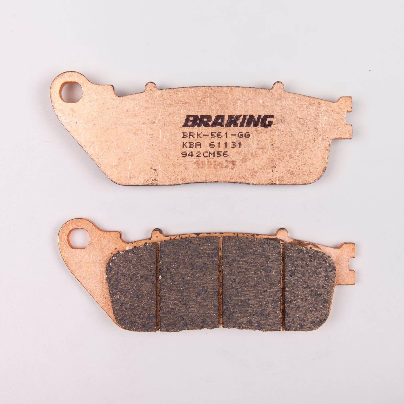 Klocki hamulcowe braking sintered 942cm56 tylne