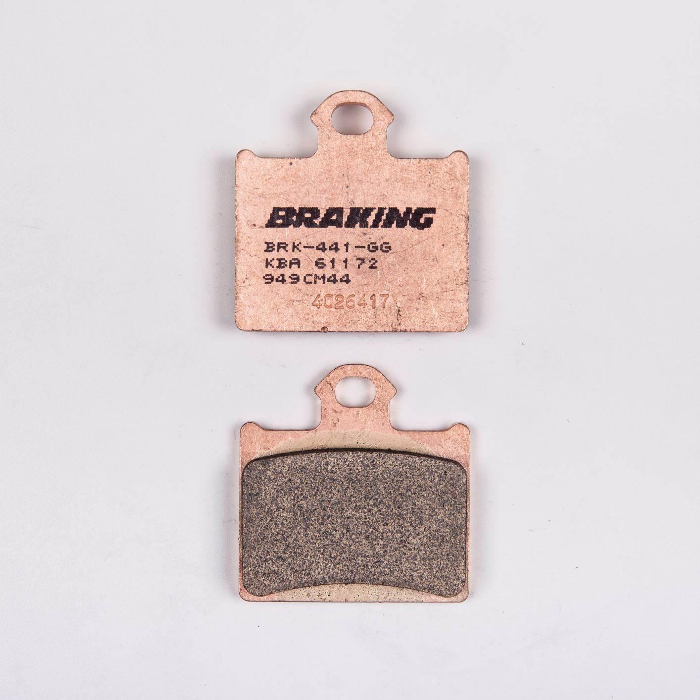 Klocki hamulcowe braking sintered 949cm44 offroad