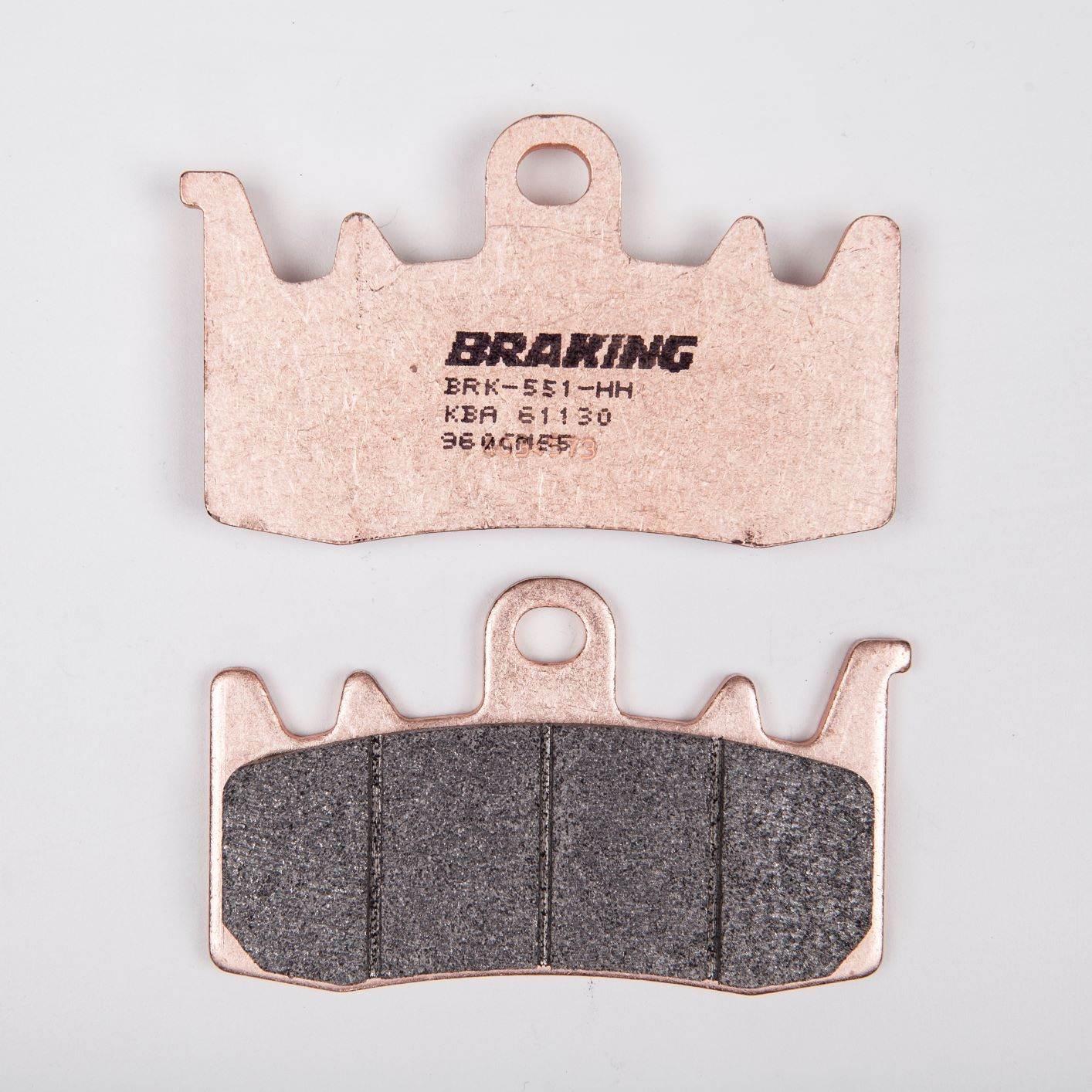 Klocki hamulcowe braking sintered 960cm55 przednie