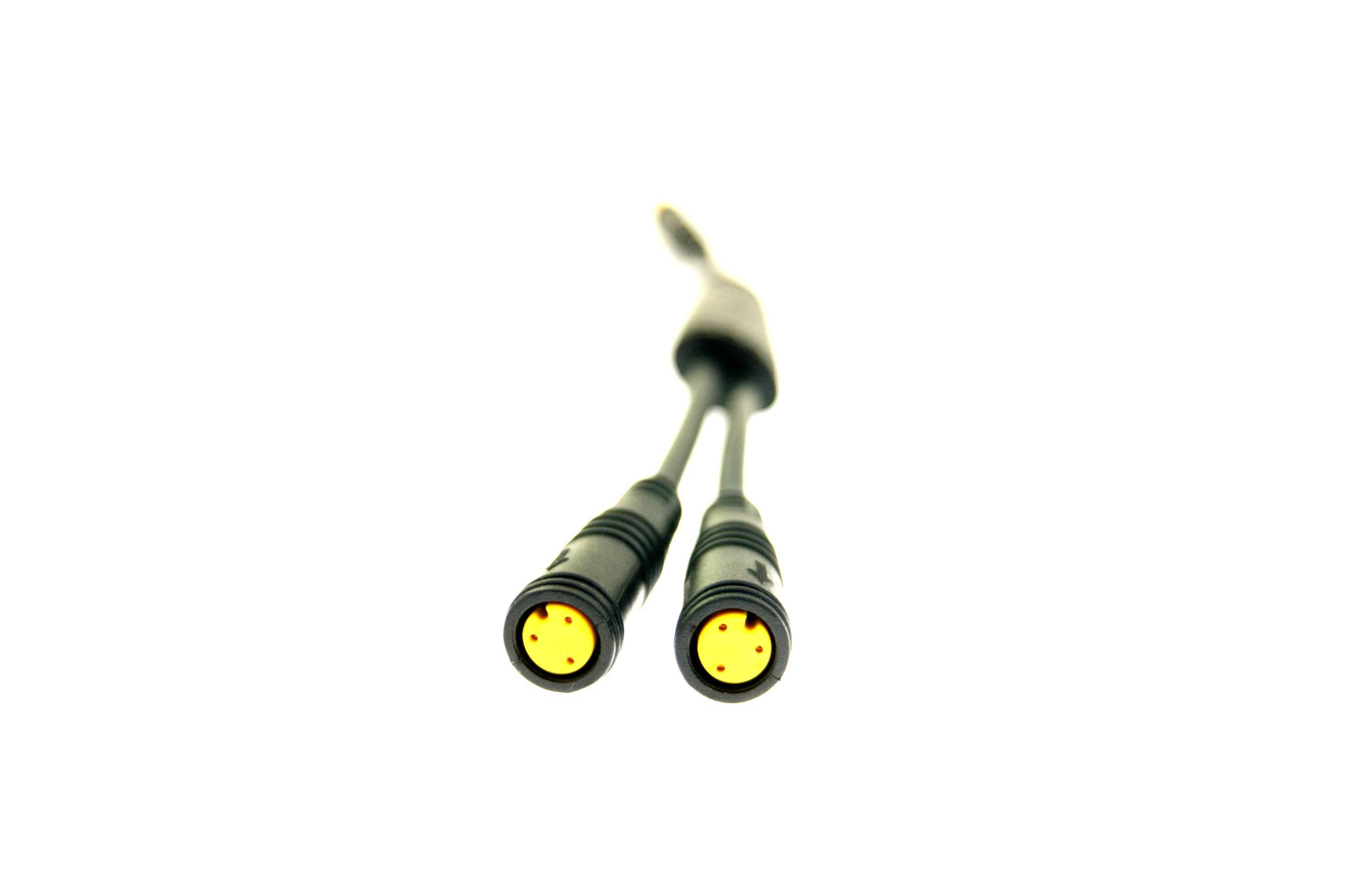 Kabel przewód e-bus 210 mm 2 końcówki wyświetlacz sterownik/silnik ebike - zdjęcie 3