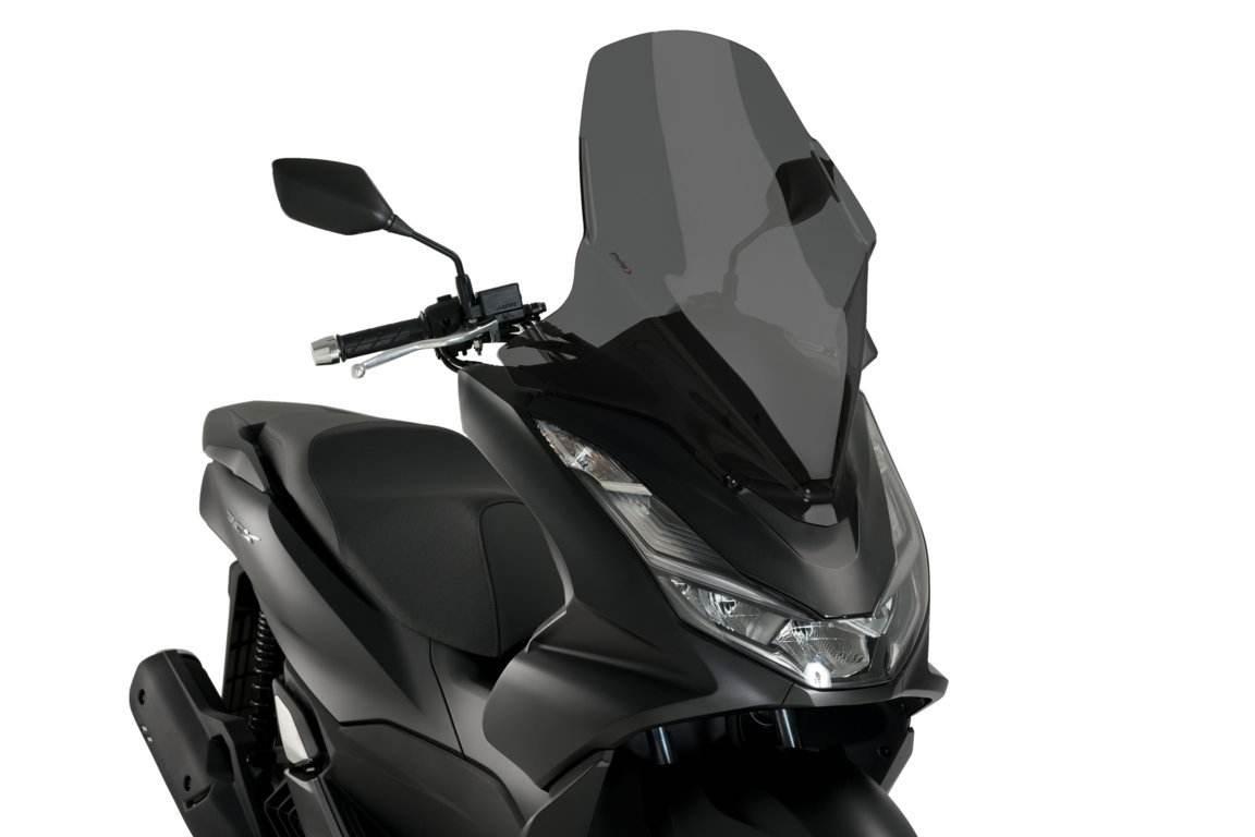 Szyba puig v-tech do honda pcx 125 21-23 (touring) mocno przyciemniona