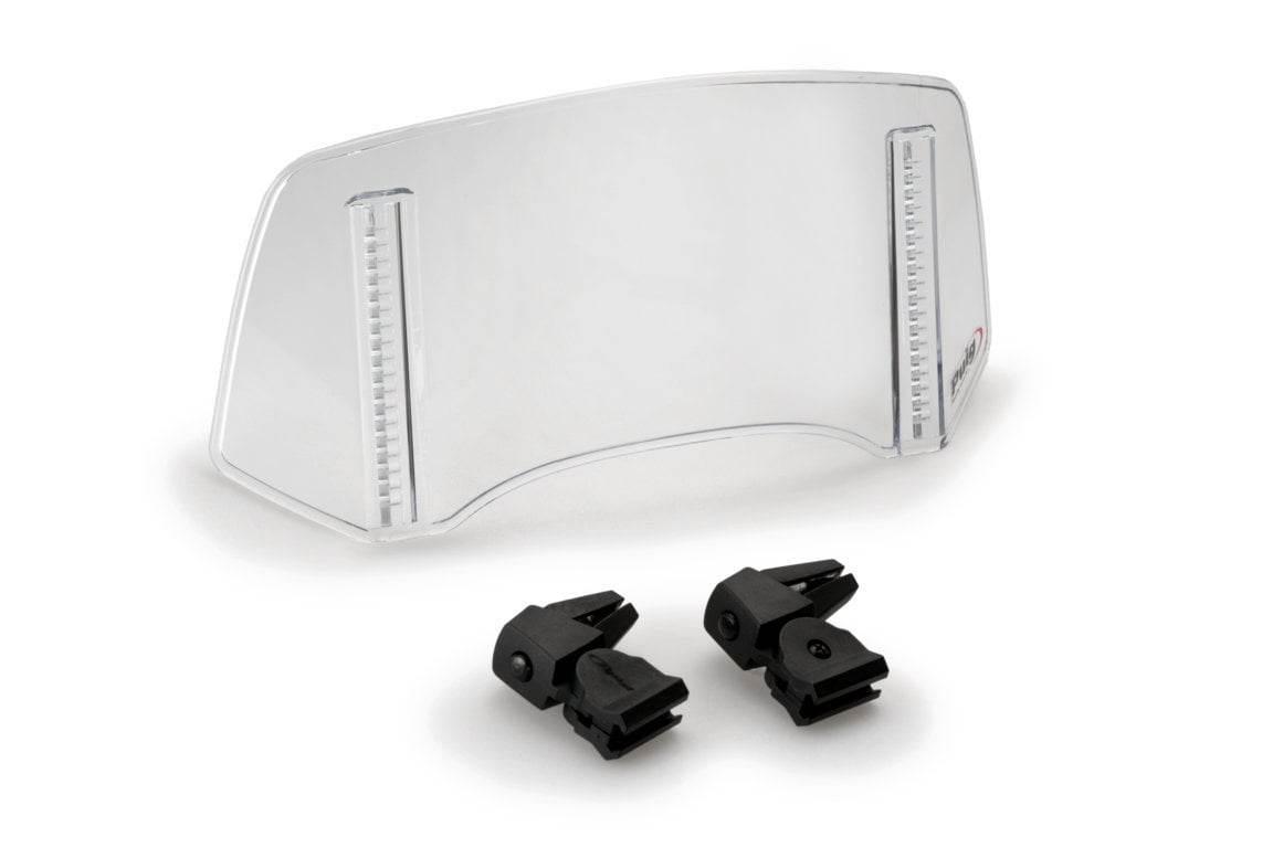 Regulowany deflektor puig do szyb i owiewek 2.0 (30x13 cm, clip-on) - zdjęcie 2