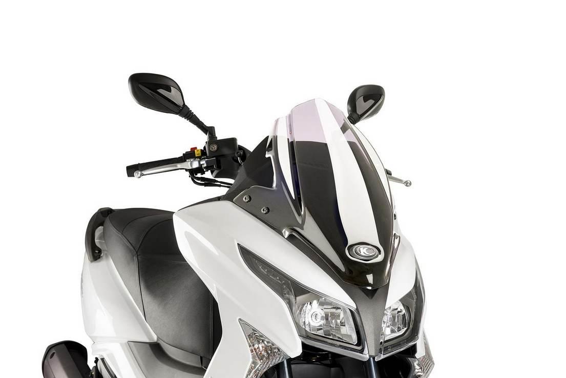 Szyba puig v-tech do kymco downtown / superdink (sport) przezroczysta