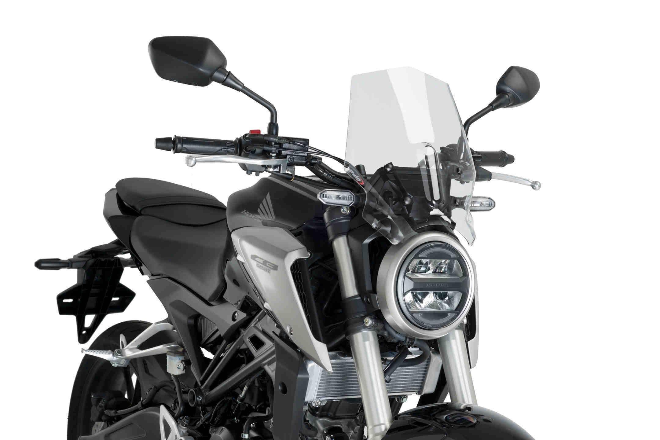 Szyba owiewka puig do honda cb125r / cb300r 18-22 przezroczysta 9734W