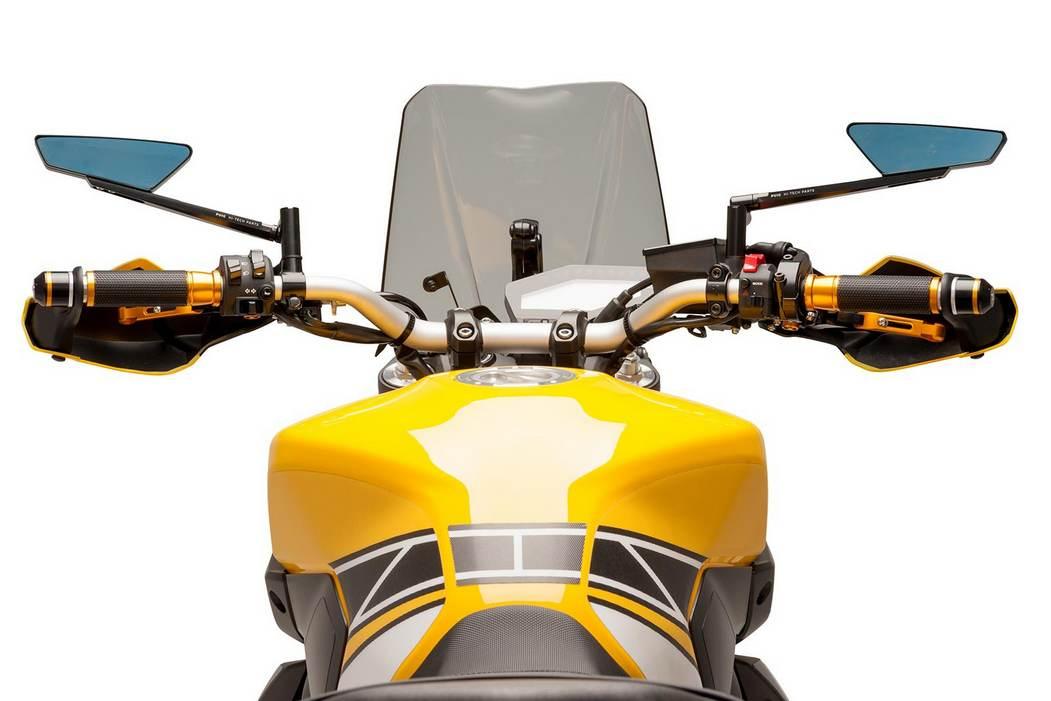 Lusterko puig hi-tech hypernaked (lewe) czarne 9883N - zdjęcie 4