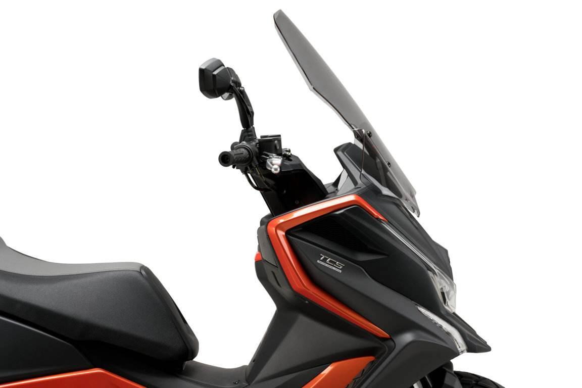 Szyba turystyczna v-tech line puig do kymco dt x360 22 lekko przyciemniona - zdjęcie 3