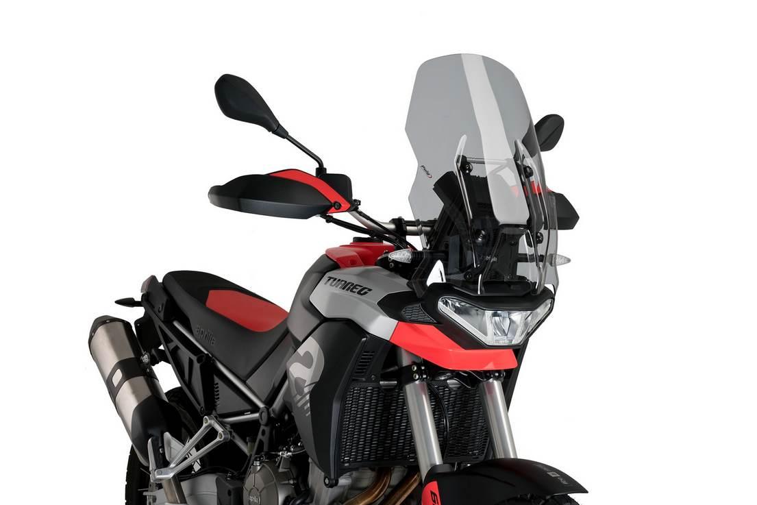 Szyba turystyczna puig do aprilia tuareg 660 2023 lekko przyciemniona