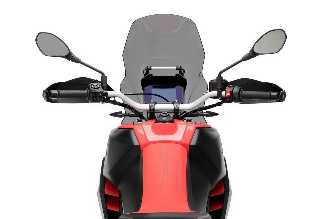 Szyba turystyczna puig do aprilia tuareg 660 2023 lekko przyciemniona - zdjęcie 2