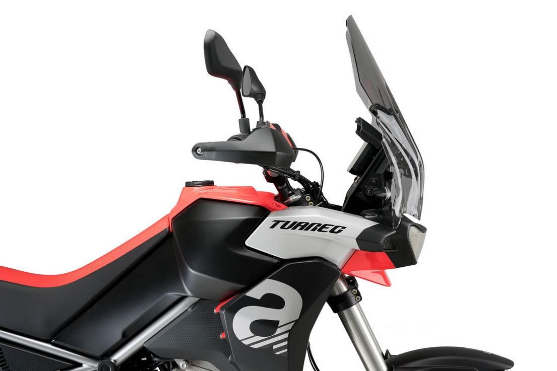 Szyba turystyczna puig do aprilia tuareg 660 2023 lekko przyciemniona - zdjęcie 3