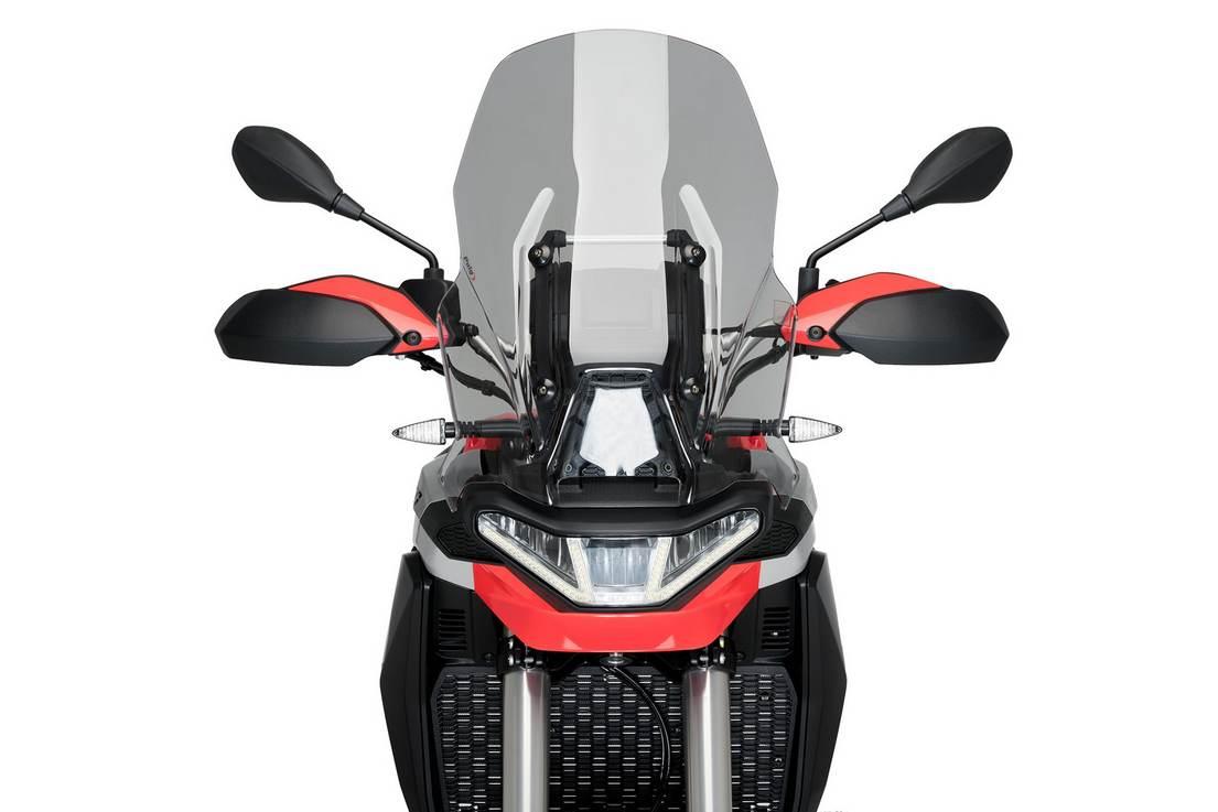 Szyba turystyczna puig do aprilia tuareg 660 2023 lekko przyciemniona - zdjęcie 4