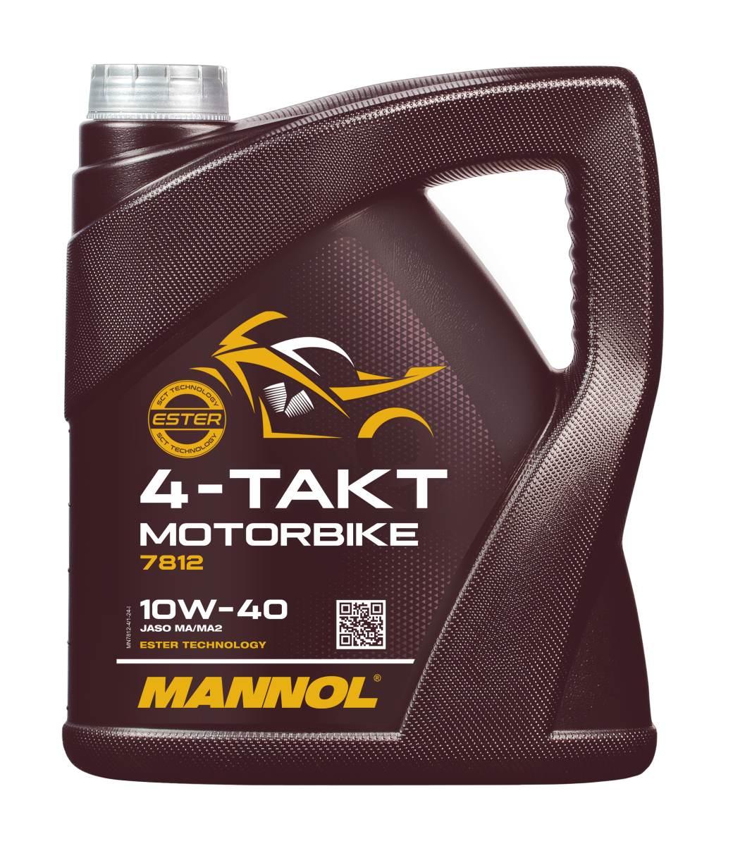 Olej silnikowy mannol 10w40 4t motorbike ester syntetyk 4l MN7812-4