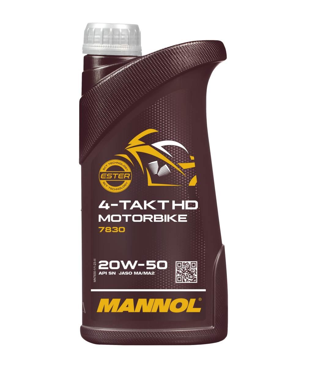 Olej silnikowy mannol 20w50 4t motorbike hd semisyntetyk 1l MN7830-1